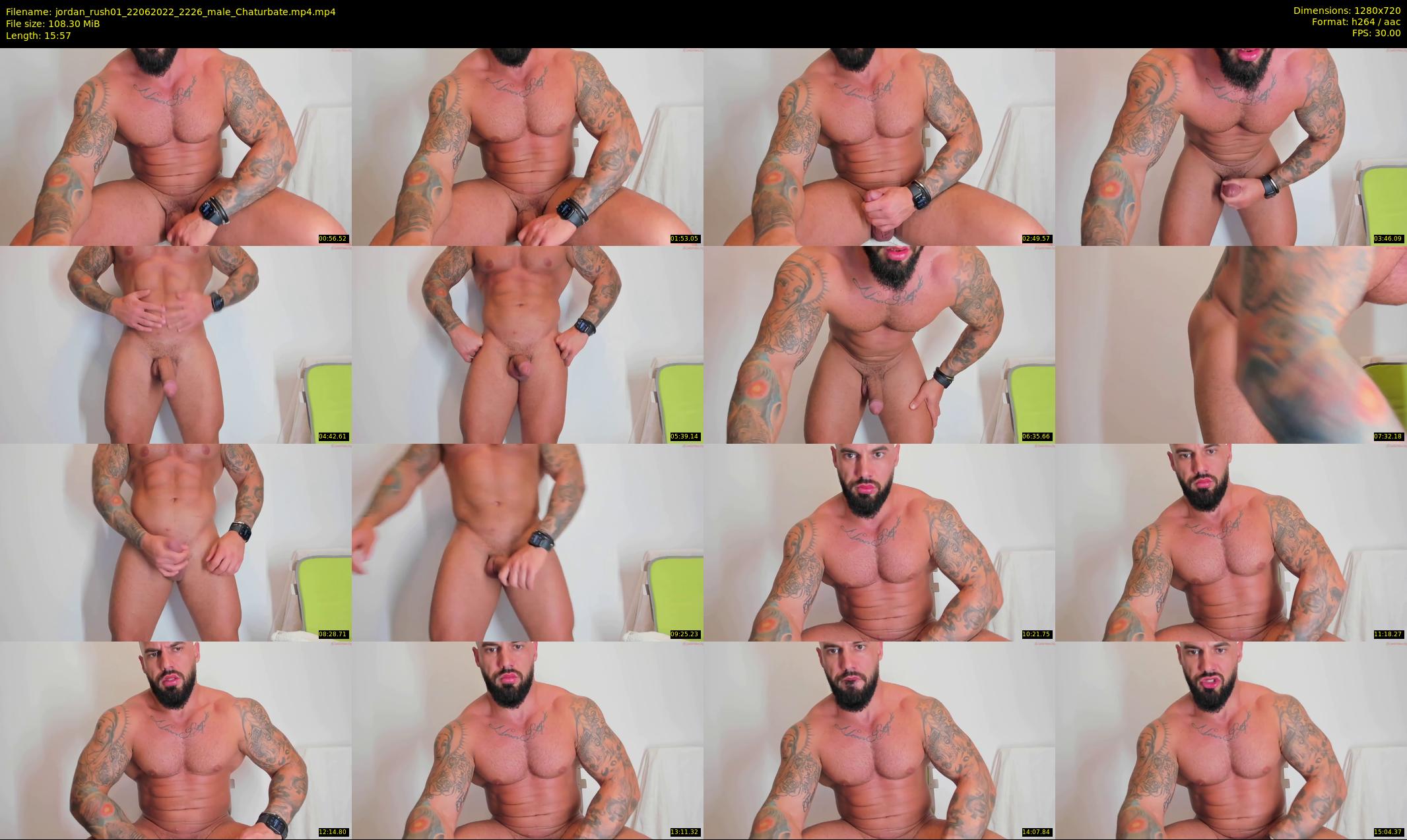 jordan_rush01 — 16 minute Chaturbate male cam show recording, 720p, Jun 22, 2022