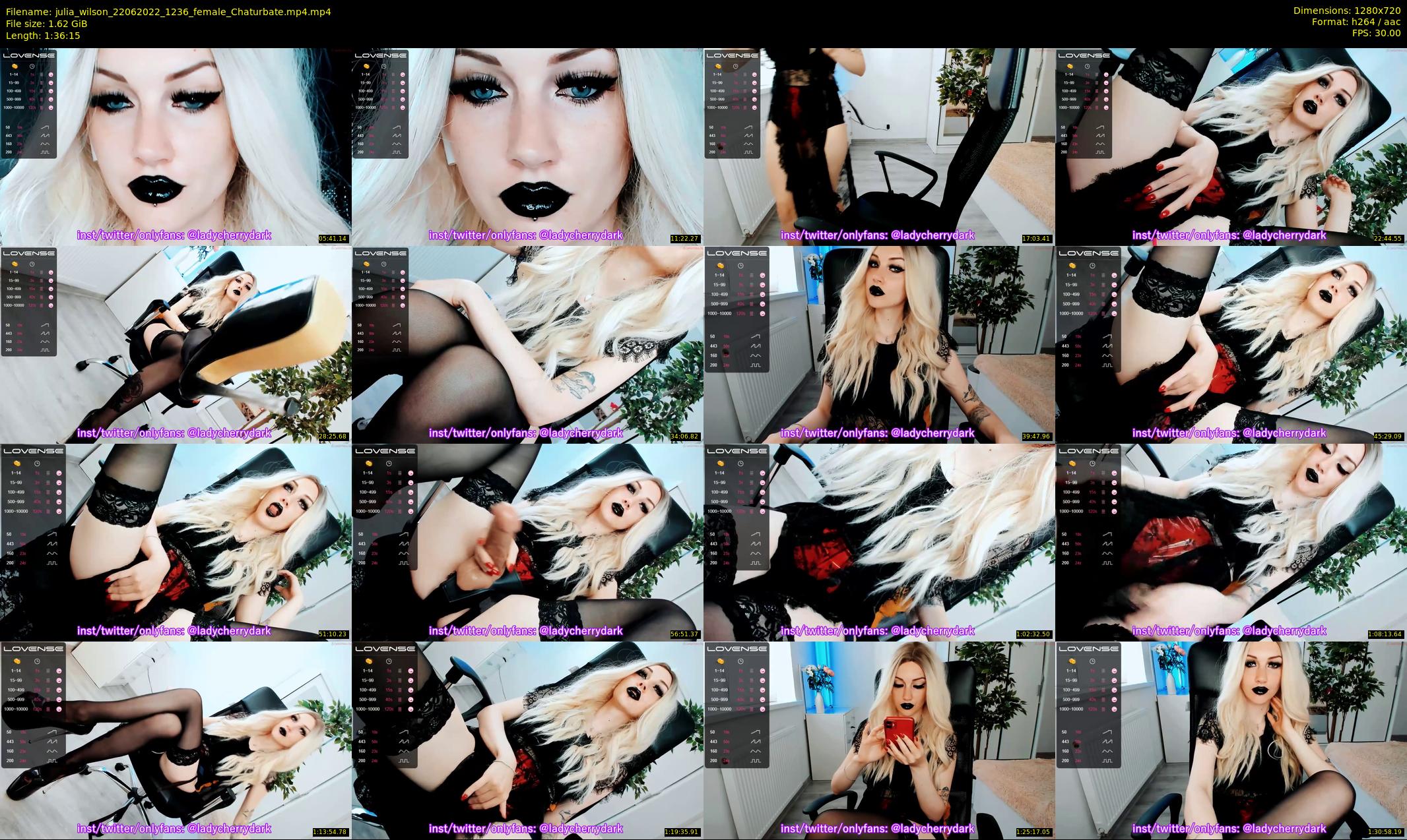 julia_wilson — 97 minute Chaturbate female cam show recording, 720p, Jun 22, 2022