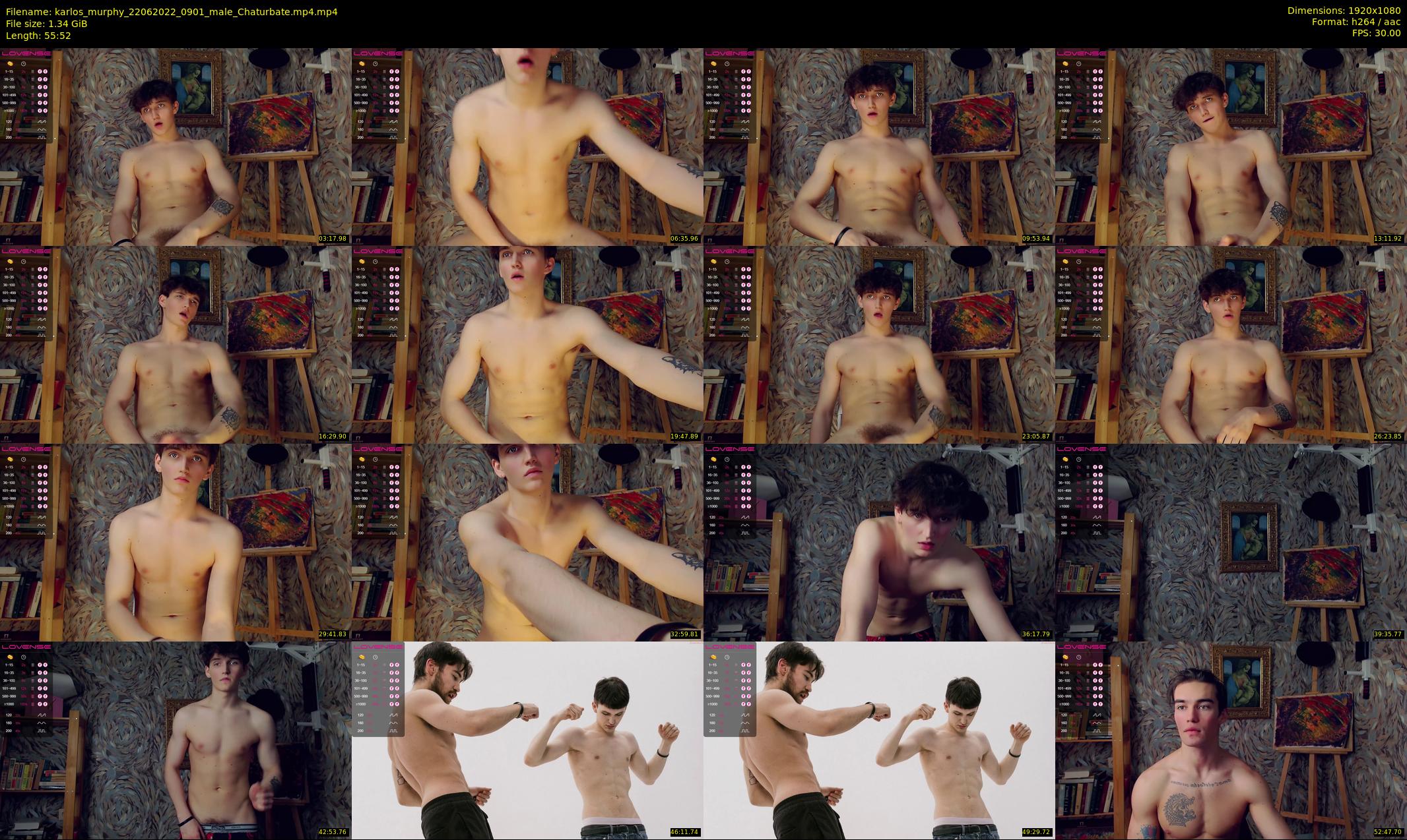karlos_murphy — 56 minute Chaturbate male cam show recording, 1080p, Jun 22, 2022