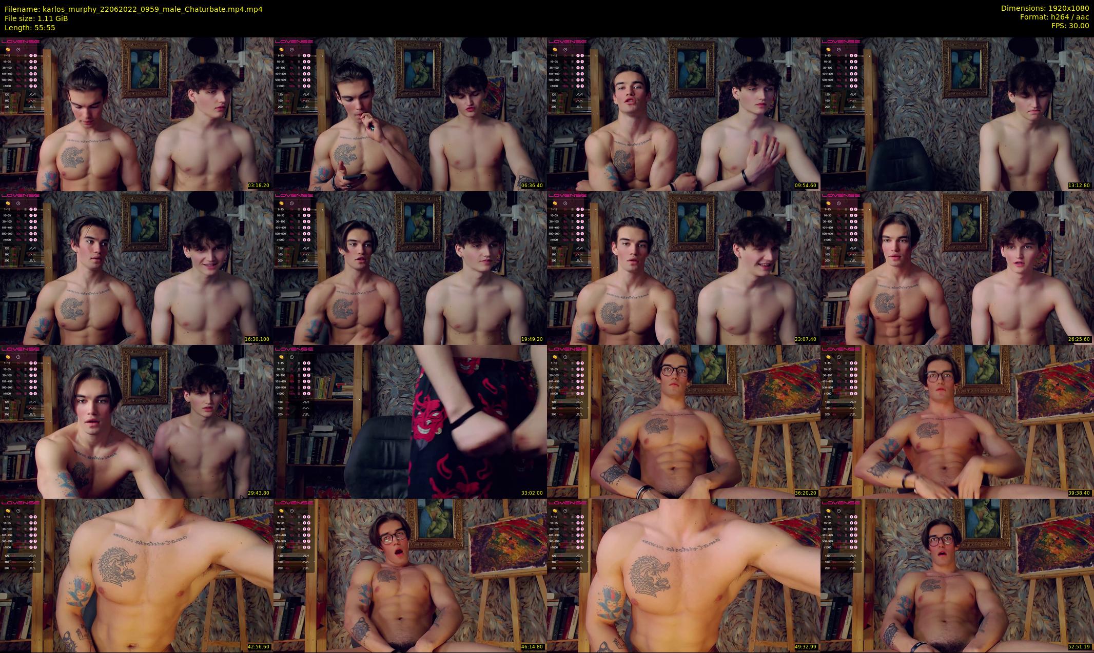 karlos_murphy — 56 minute Chaturbate male cam show recording, 1080p, Jun 22, 2022