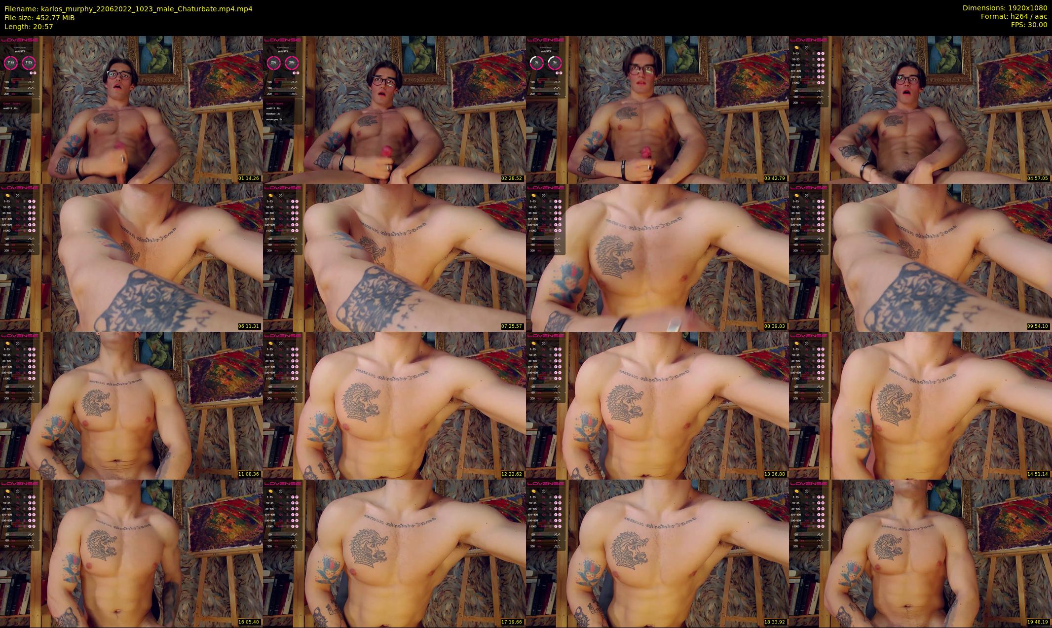 karlos_murphy — 21 minute Chaturbate male cam show recording, 1080p, Jun 22, 2022