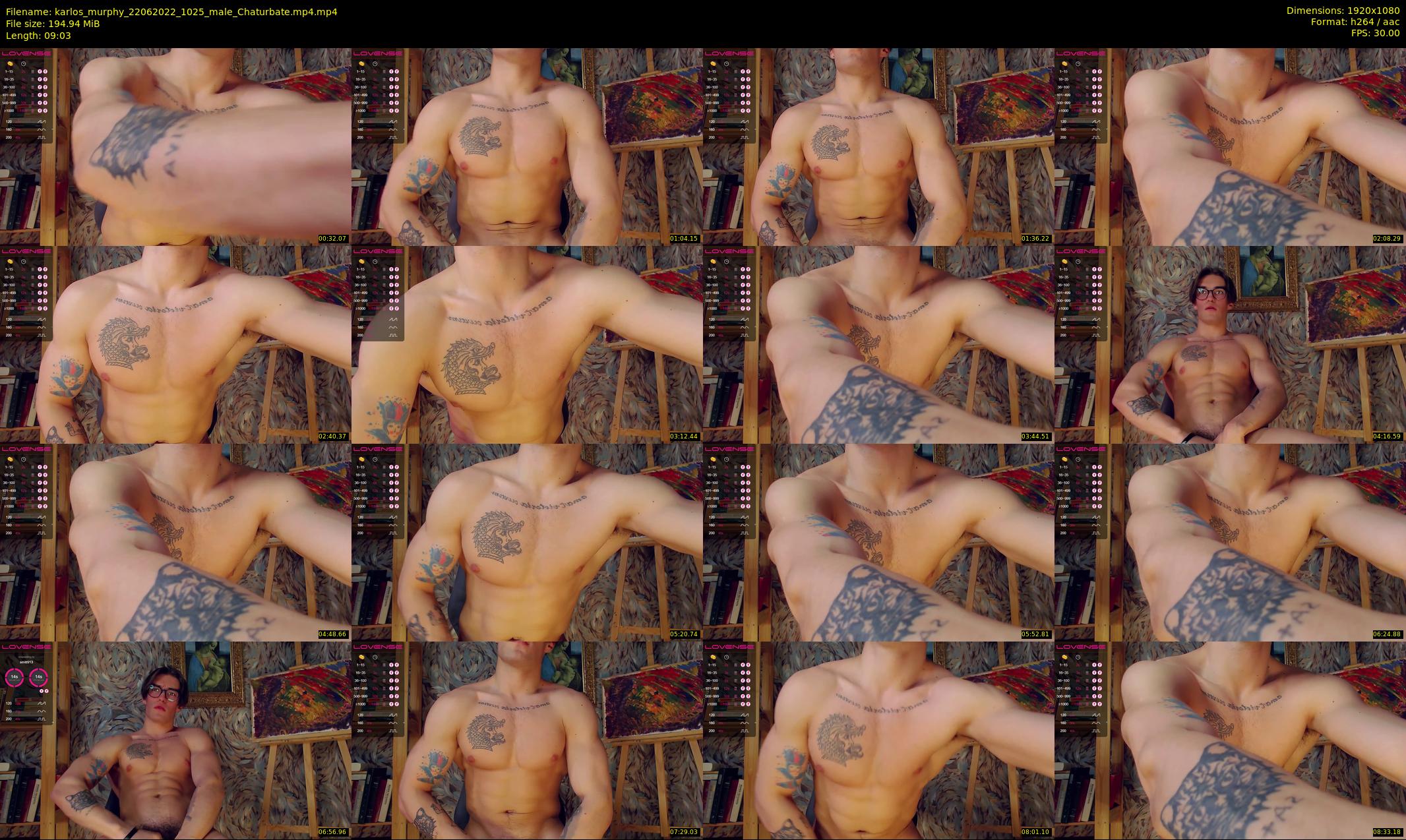 karlos_murphy — 10 minute Chaturbate male cam show recording, 1080p, Jun 22, 2022