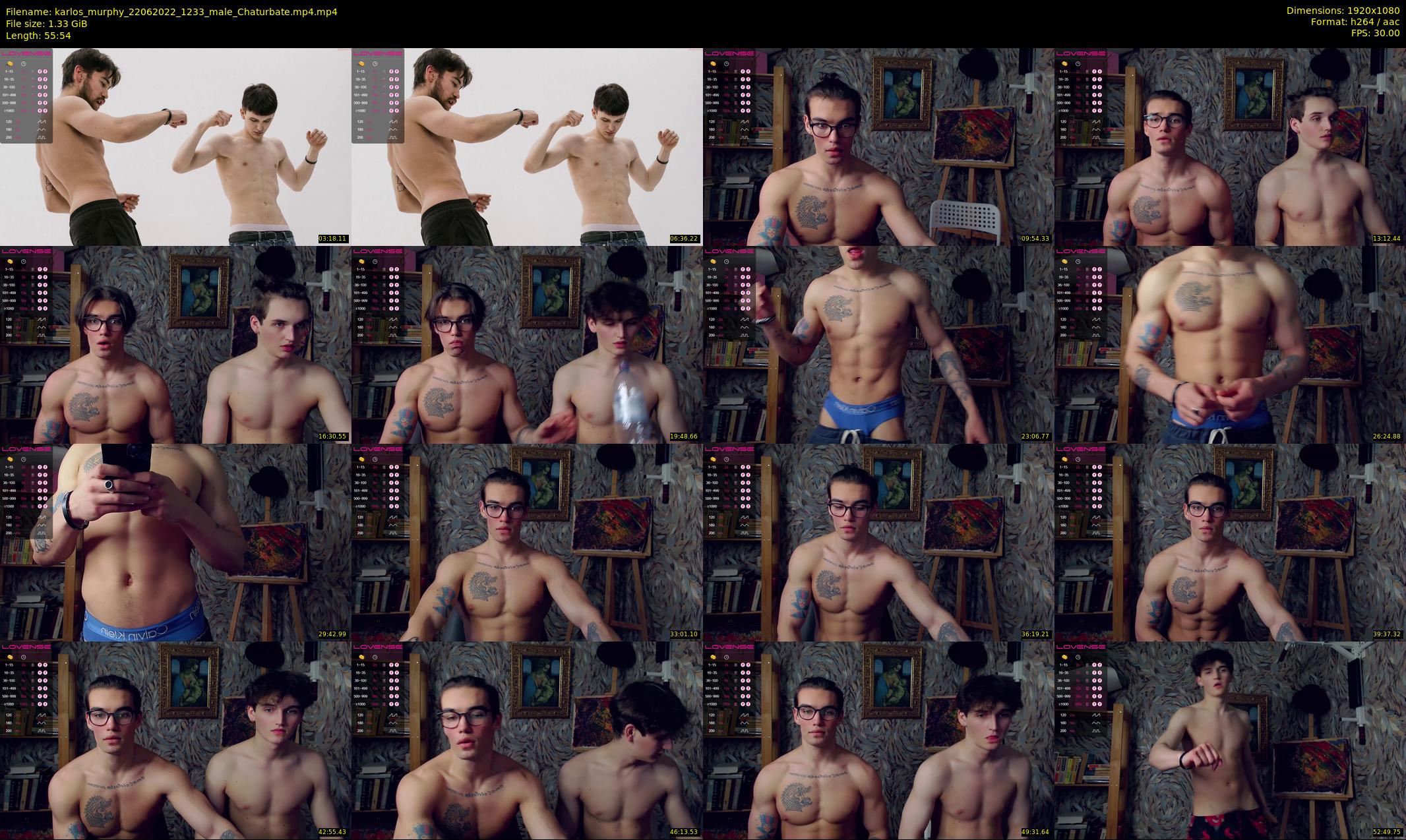 karlos_murphy — 56 minute Chaturbate male cam show recording, 1080p, Jun 22, 2022