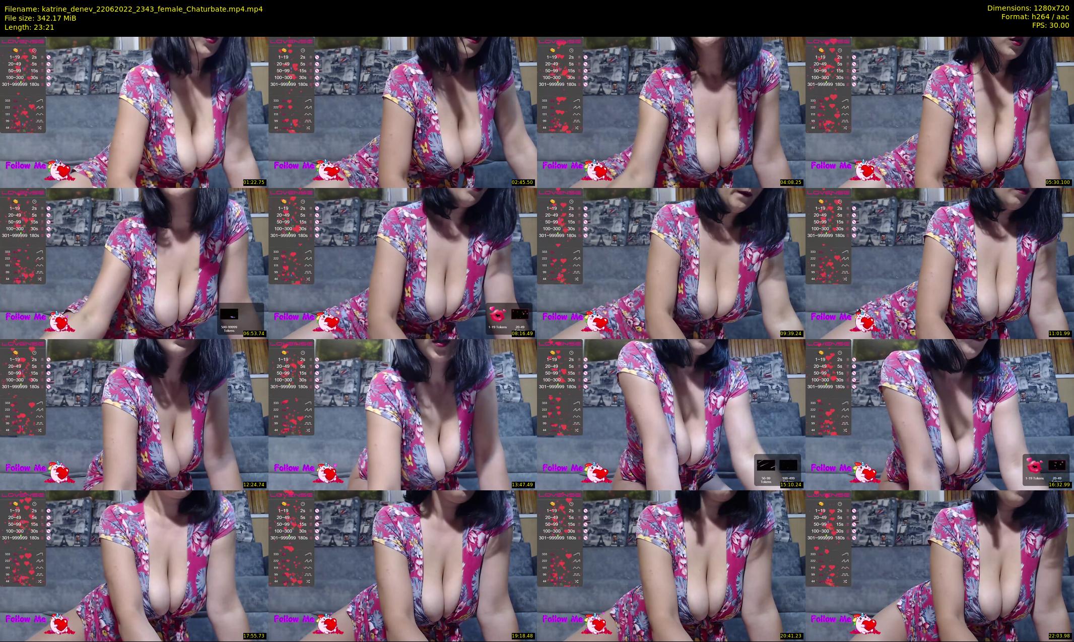 katrine_denev — 24 minute Chaturbate female cam show recording, 720p, Jun 22, 2022