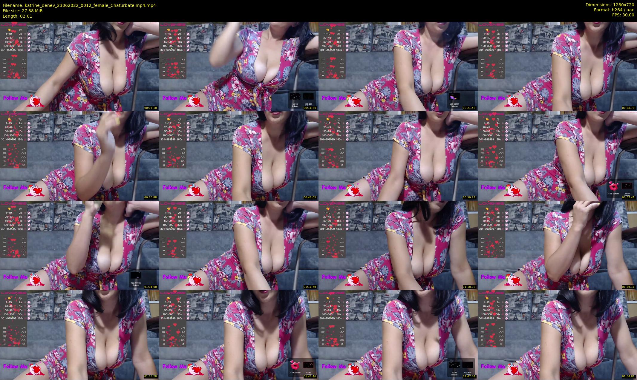 katrine_denev — 3 minute Chaturbate female cam show recording, 720p, Jun 23, 2022