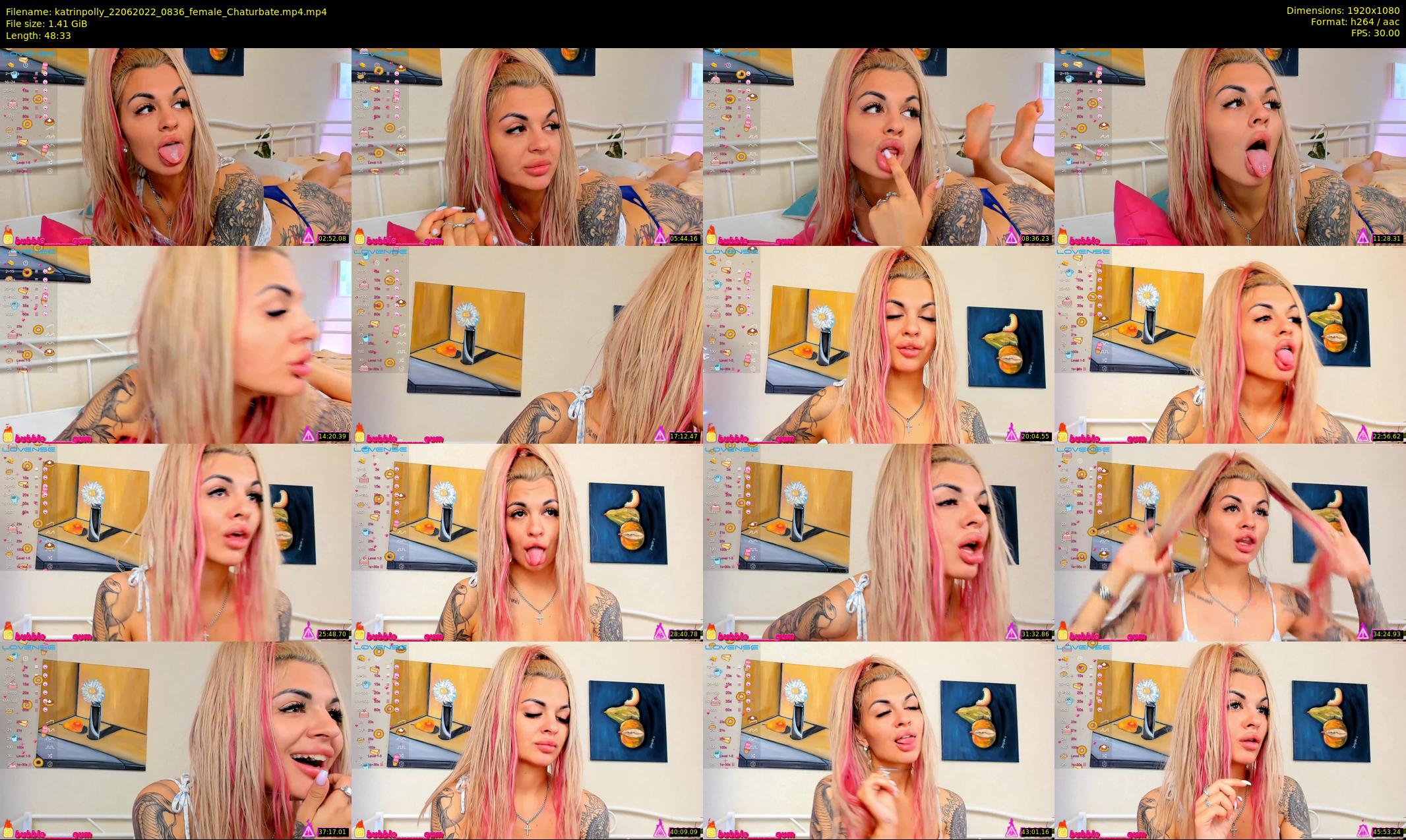 katrinpolly — 49 minute Chaturbate couple cam show recording, 1080p, Jun 22, 2022