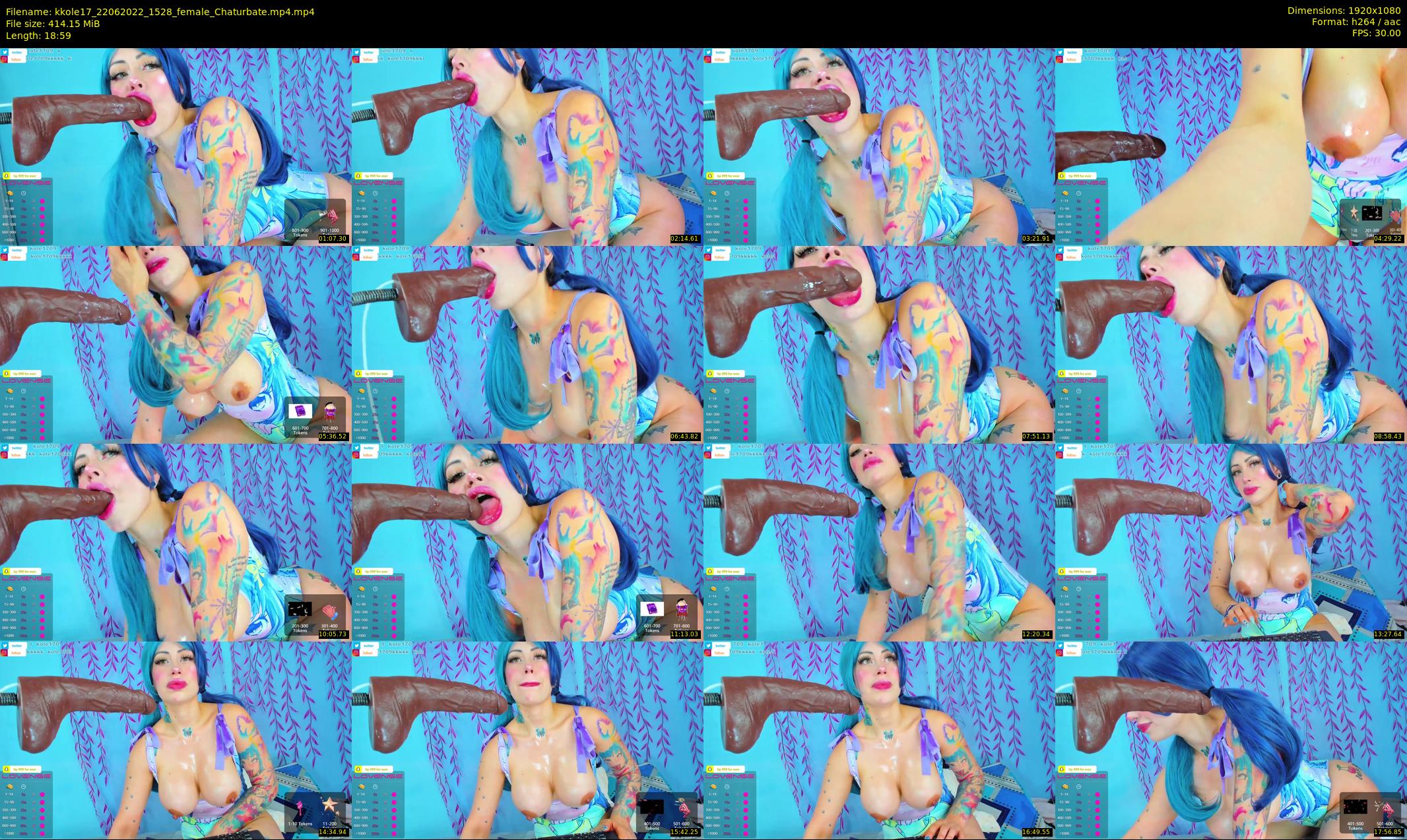 kkole17 — 19 minute Chaturbate female cam show recording, 1080p, Jun 22, 2022