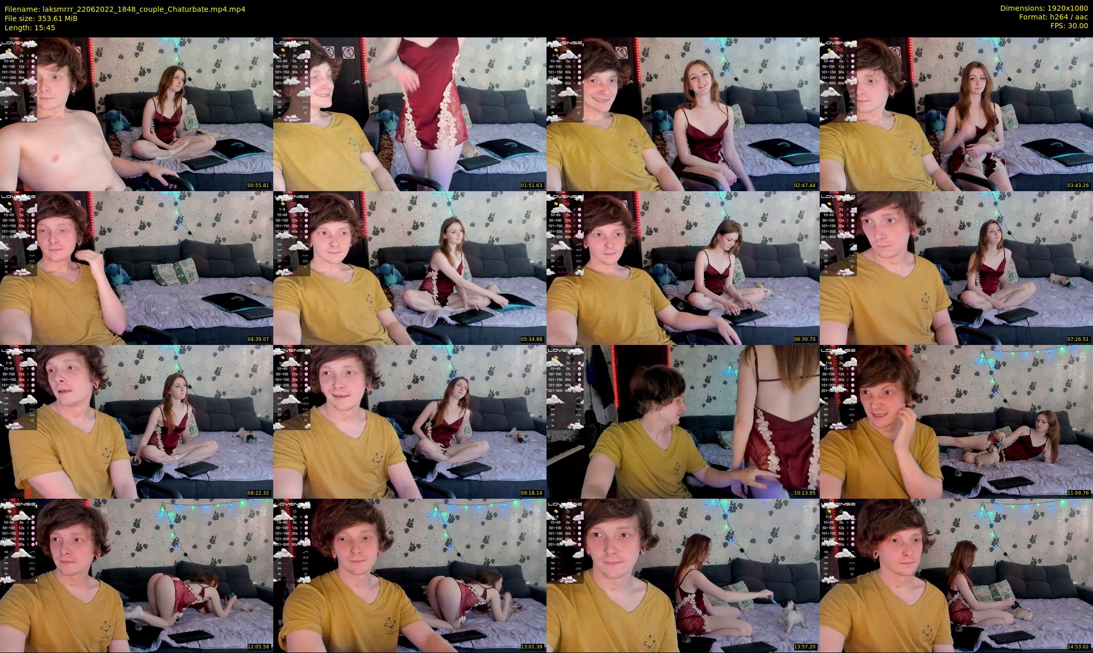 laksmrrr — 16 minute Chaturbate couple cam show recording, 1080p, Jun 22, 2022