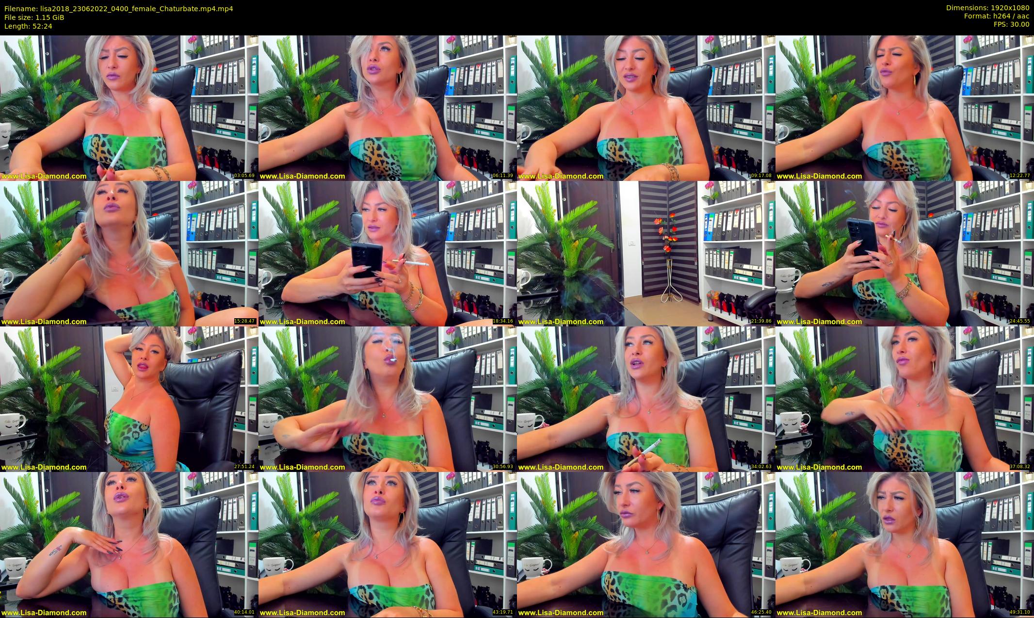 lisa2018 — 53 minute Chaturbate female cam show recording, 1080p, Jun 23, 2022