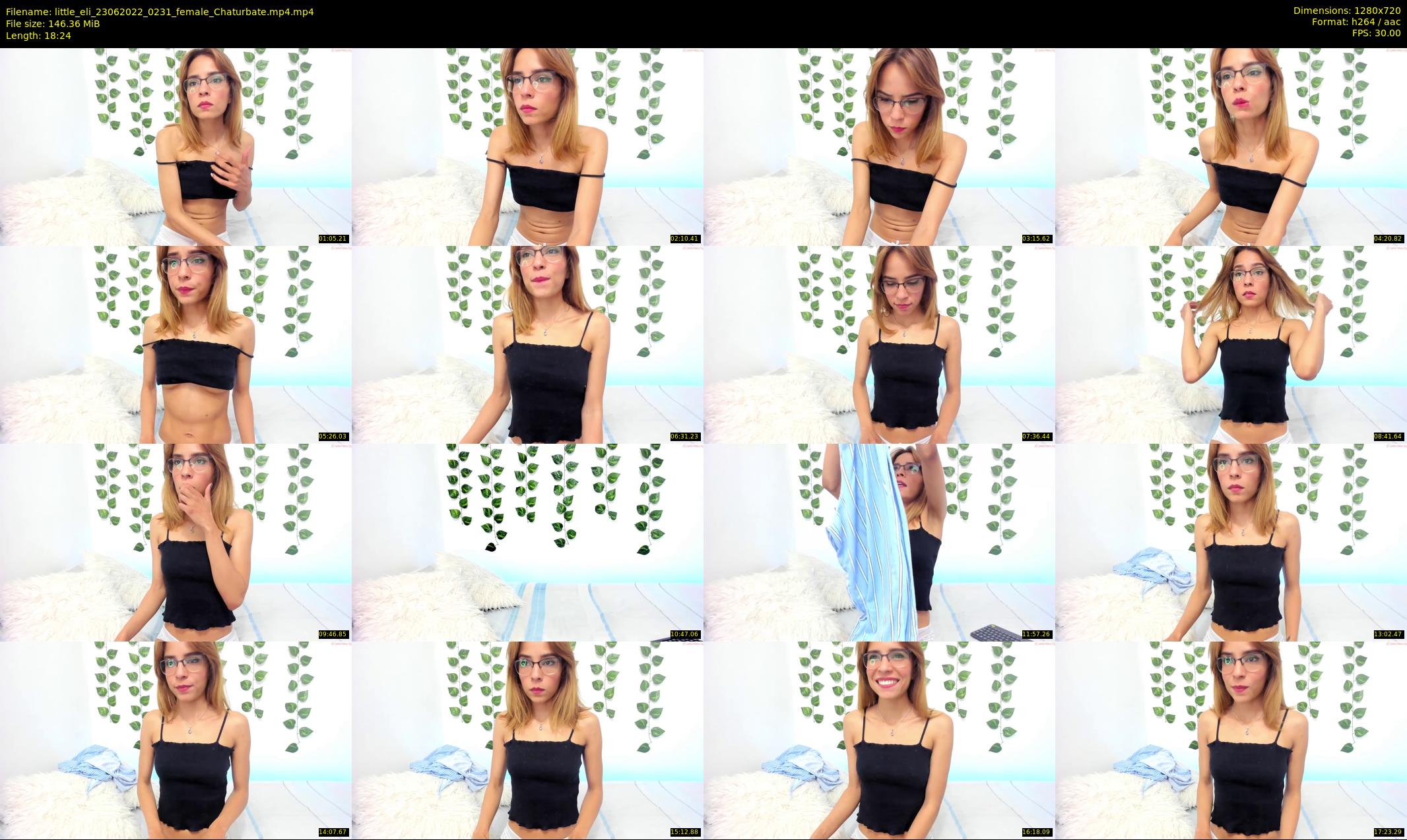 little_eli — 19 minute Chaturbate female cam show recording, 720p, Jun 23, 2022