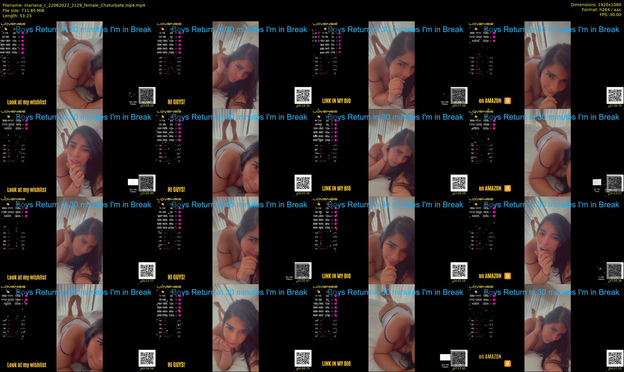 mariana_c — 54 minute Chaturbate female cam show recording, 1080p, Jun 22, 2022