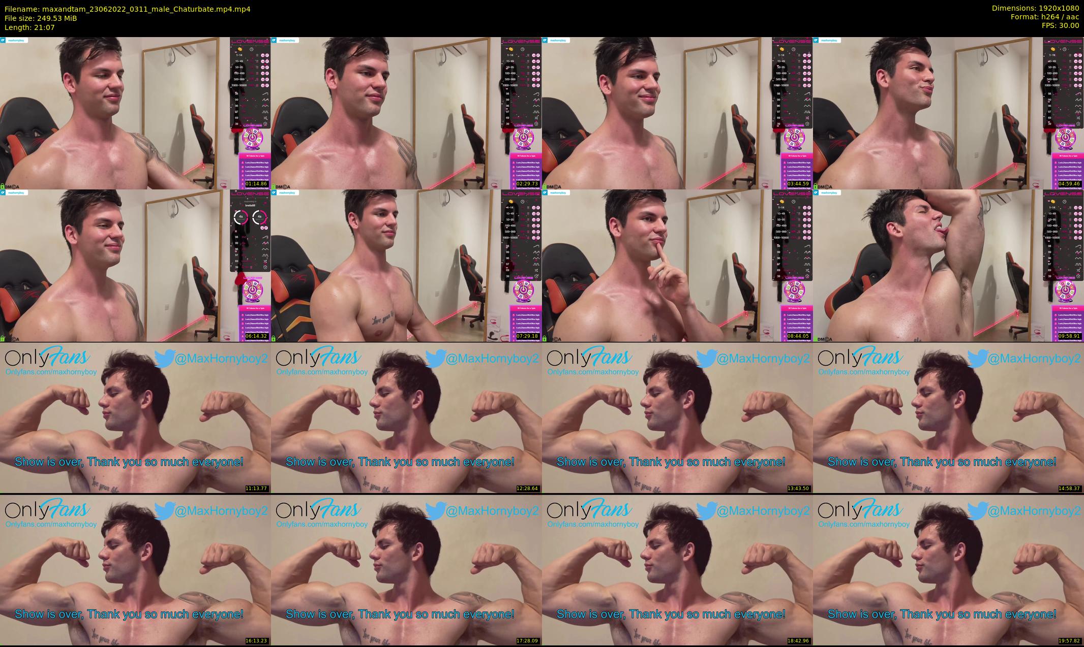 maxandtam — 22 minute Chaturbate couple cam show recording, 1080p, Jun 23, 2022