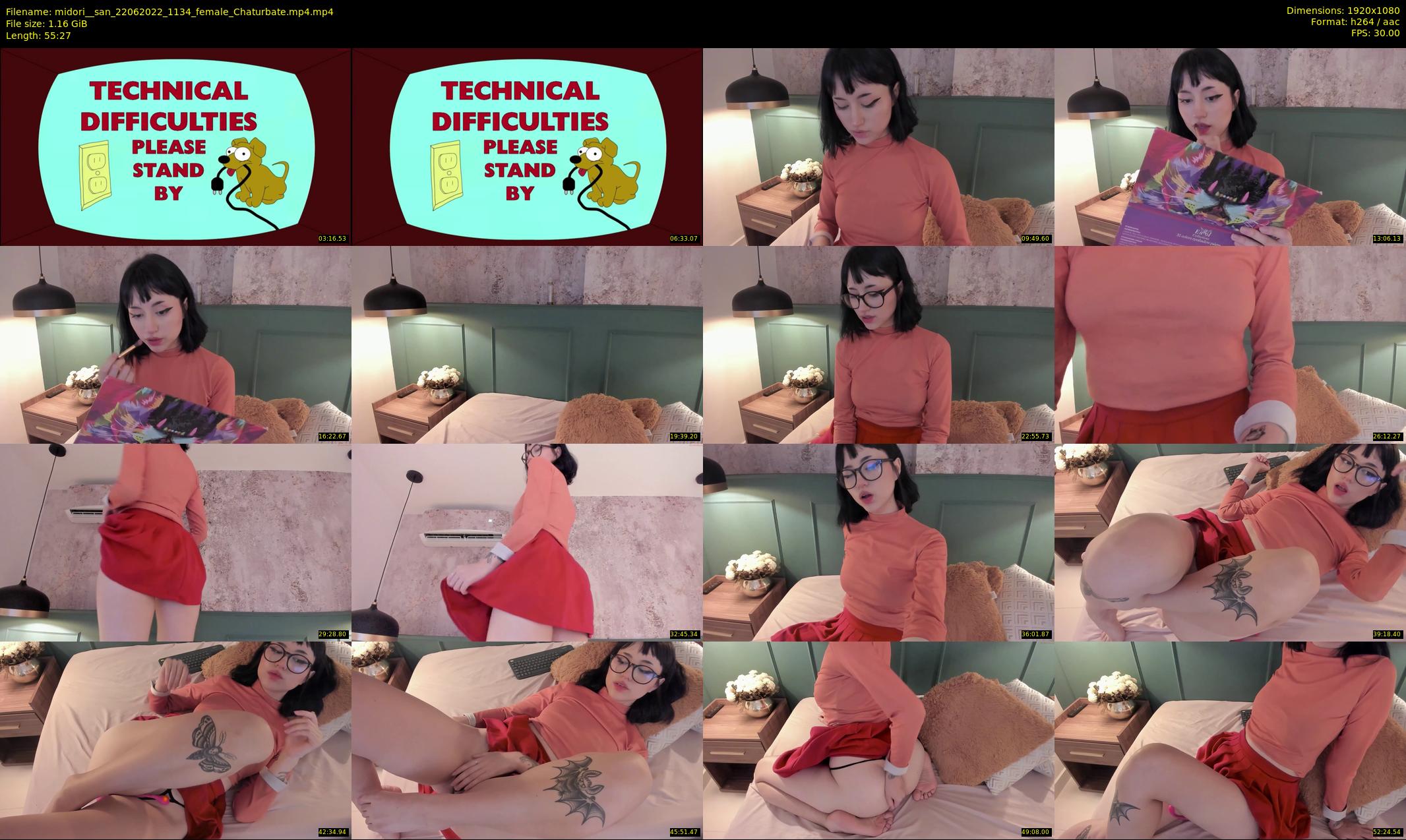 midori__san — 56 minute Chaturbate female cam show recording, 1080p, Jun 22, 2022