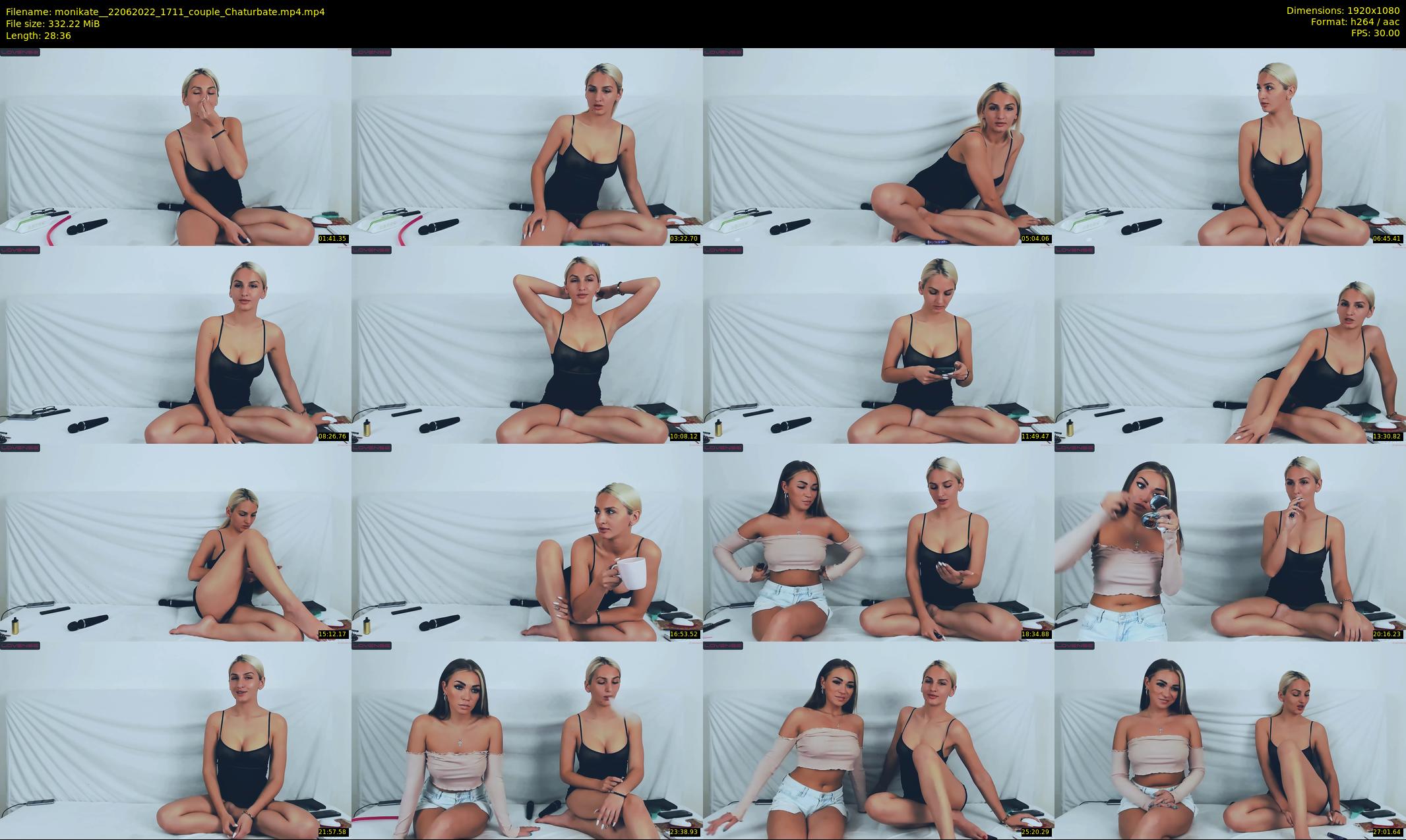 monikate_ — 29 minute Chaturbate couple cam show recording, 1080p, Jun 22, 2022