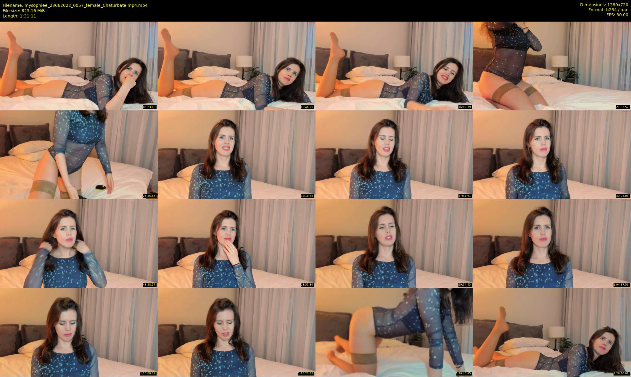 mysophiee — 92 minute Chaturbate female cam show recording, 720p, Jun 23, 2022