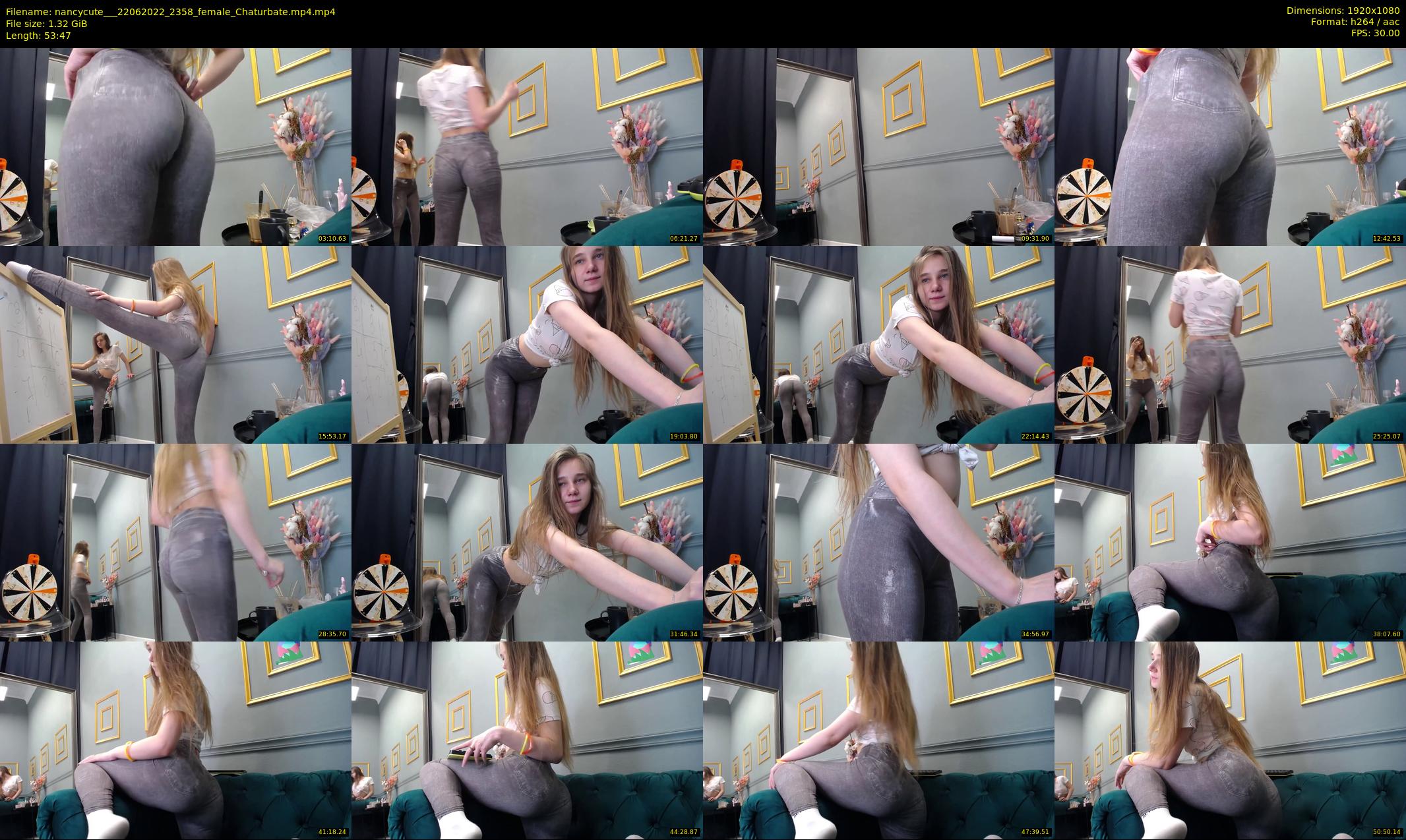 nancycute__ — 54 minute Chaturbate female cam show recording, 1080p, Jun 22, 2022