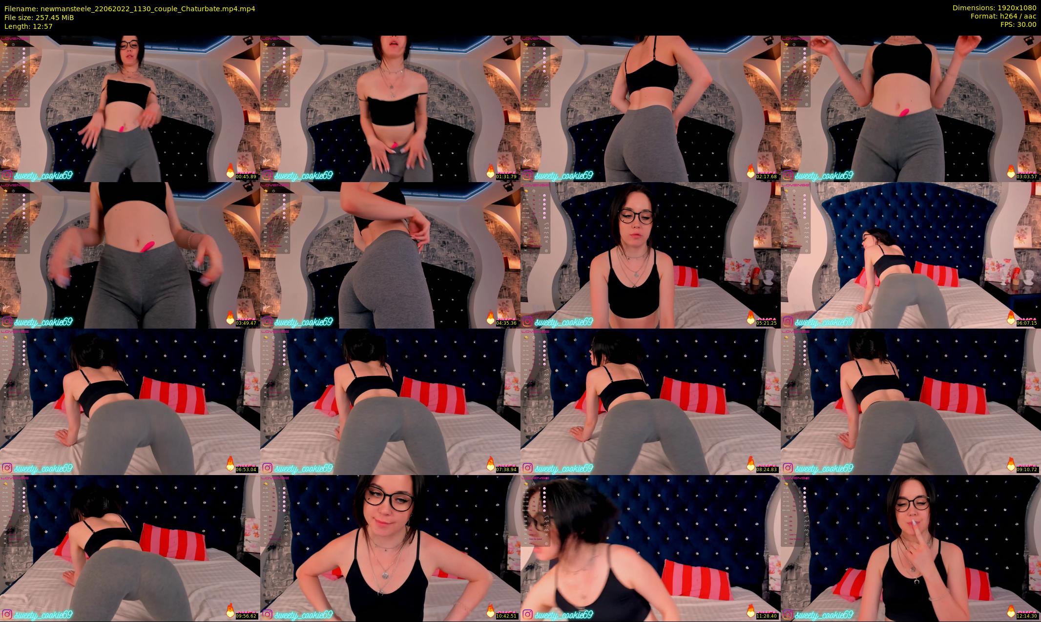 newmansteele — 13 minute Chaturbate couple cam show recording, 1080p, Jun 22, 2022