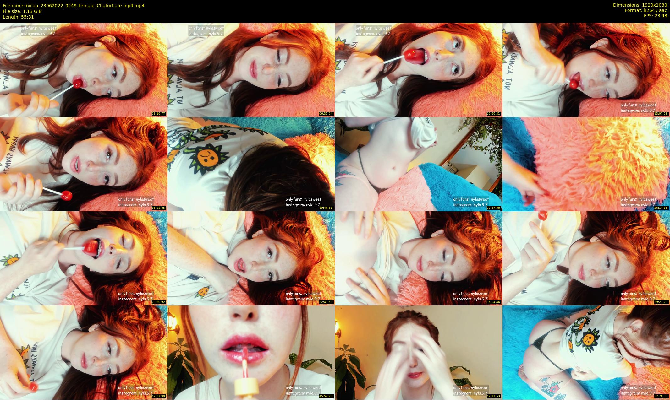 niilaa — 56 minute Chaturbate female cam show recording, 1080p, Jun 23, 2022