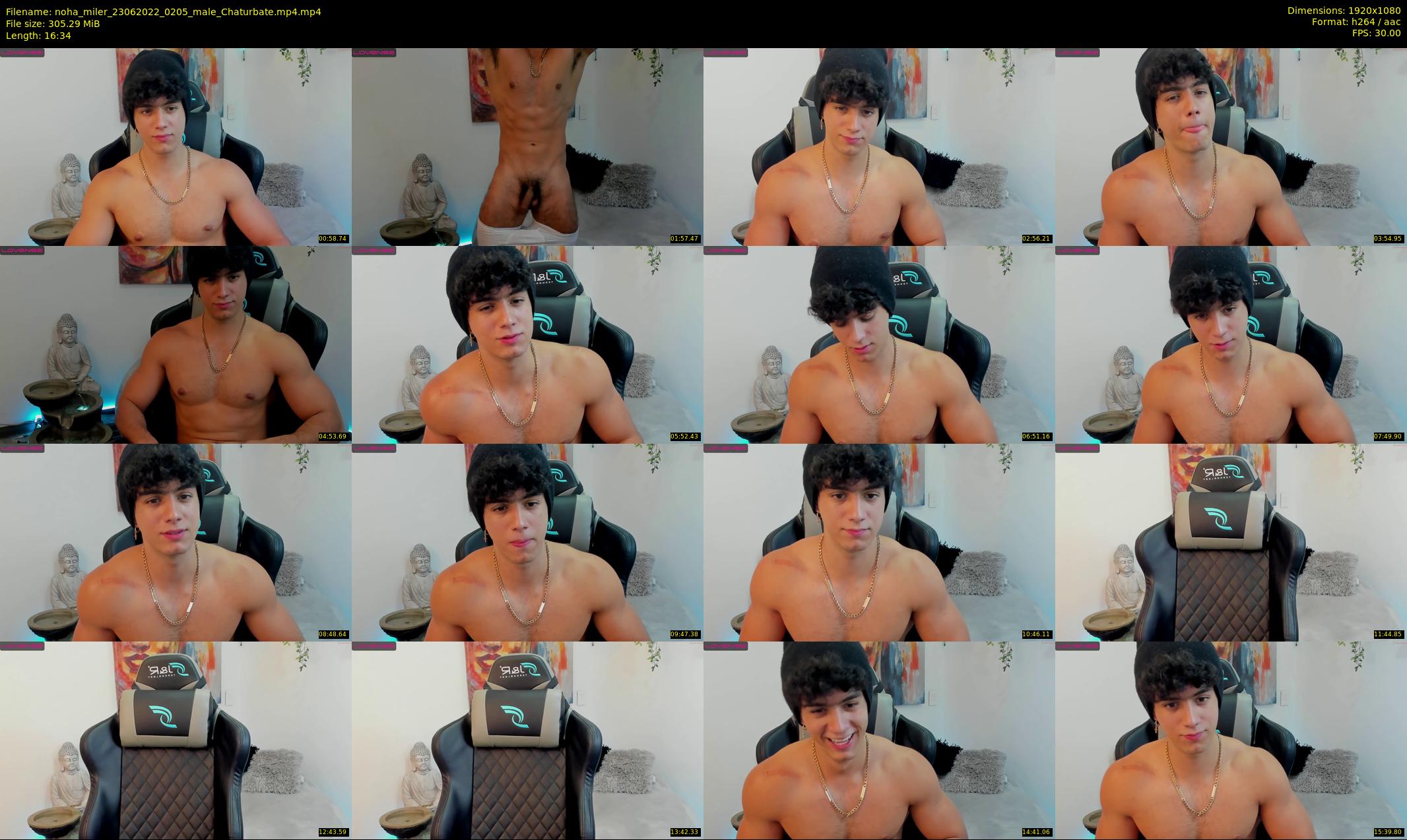 noha_miler — 17 minute Chaturbate male cam show recording, 1080p, Jun 23, 2022