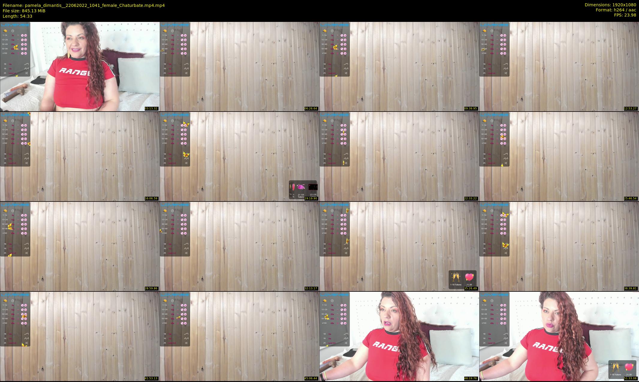 pamela_dimantis_ — 55 minute Chaturbate female cam show recording, 1080p, Jun 22, 2022