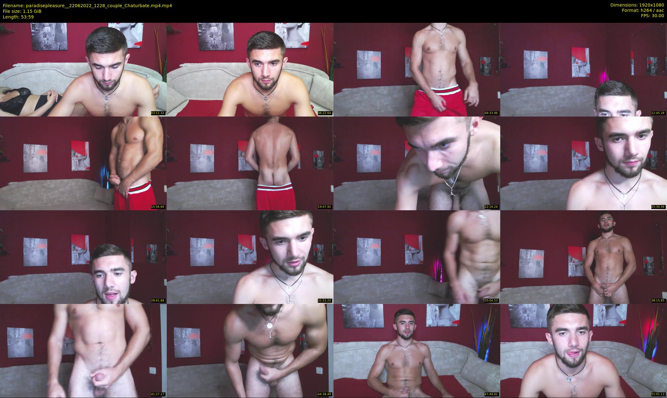 paradisepleasure_ — 54 minute Chaturbate couple cam show recording, 1080p, Jun 22, 2022
