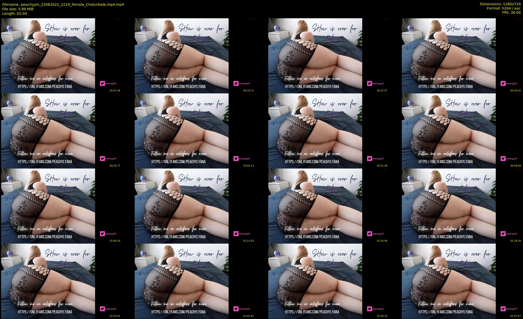 peachyym — 3 minute Chaturbate female cam show recording, 720p, Jun 22, 2022