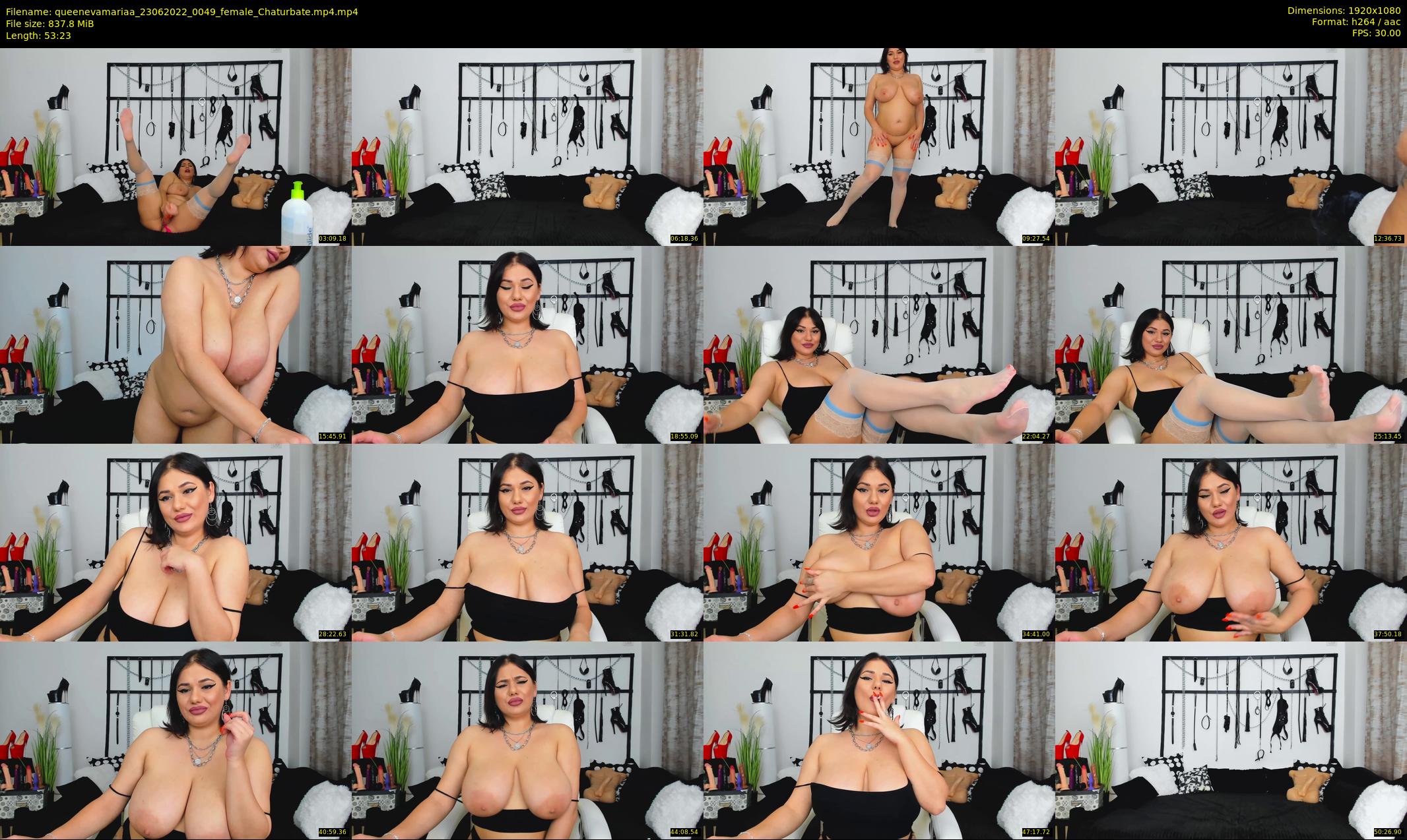 queenevamariaa — 54 minute Chaturbate female cam show recording, 1080p, Jun 23, 2022