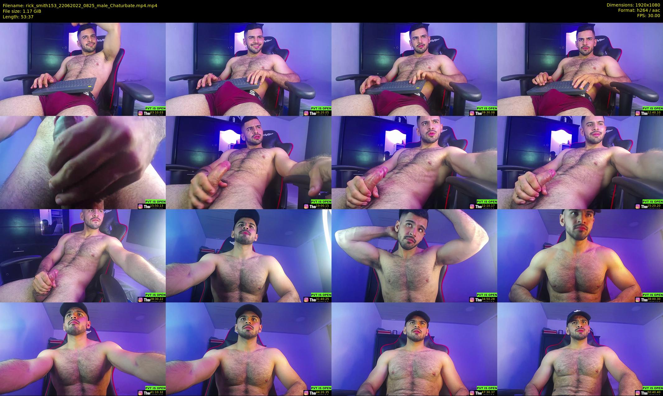 rick_smith153 — 54 minute Chaturbate male cam show recording, 1080p, Jun 22, 2022