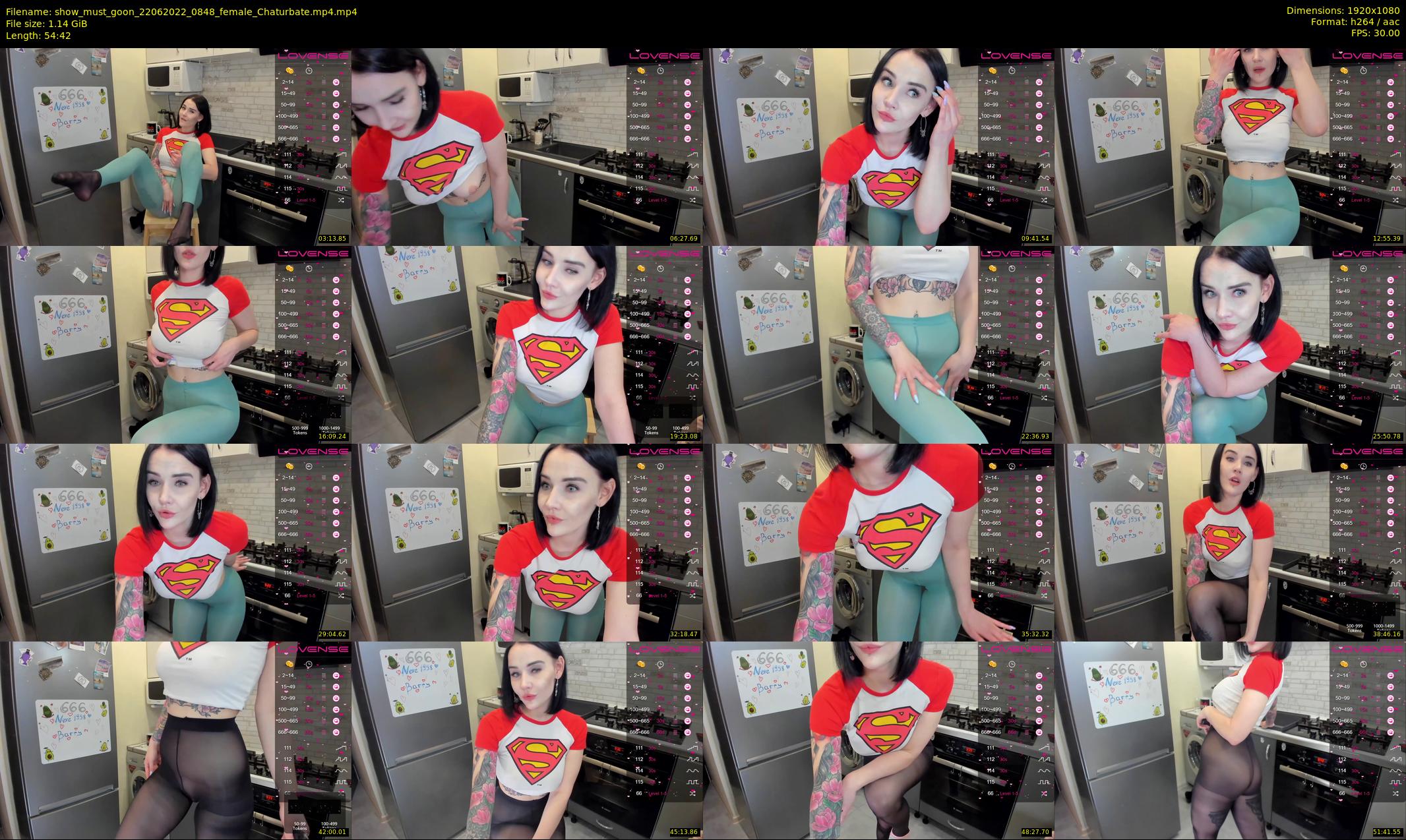 show_must_goon — 55 minute Chaturbate female cam show recording, 1080p, Jun 22, 2022