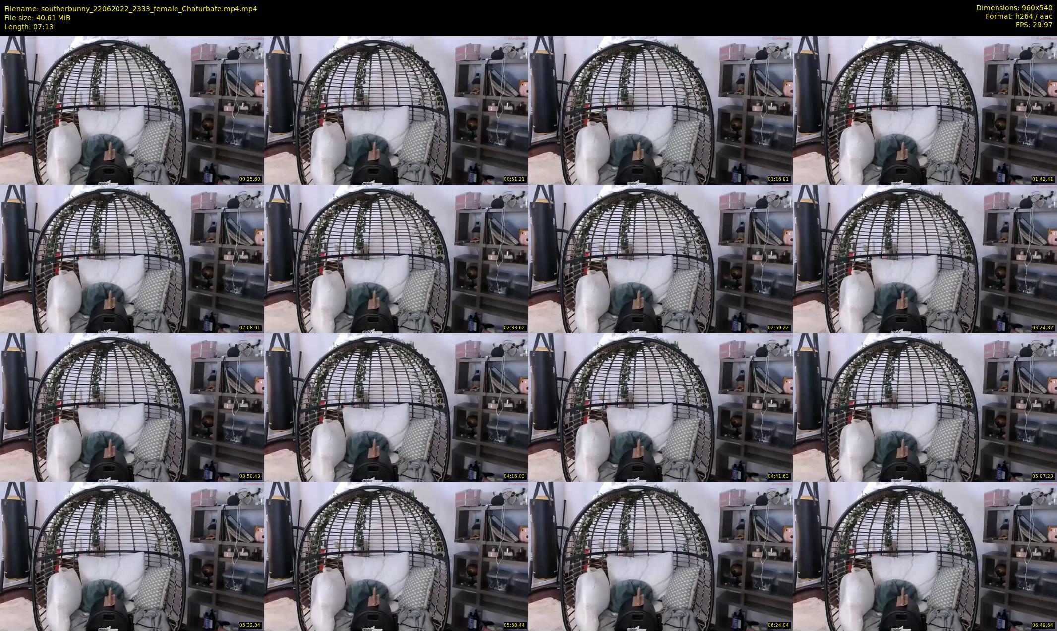 southerbunny — 8 minute Chaturbate female cam show recording, 480p, Jun 22, 2022