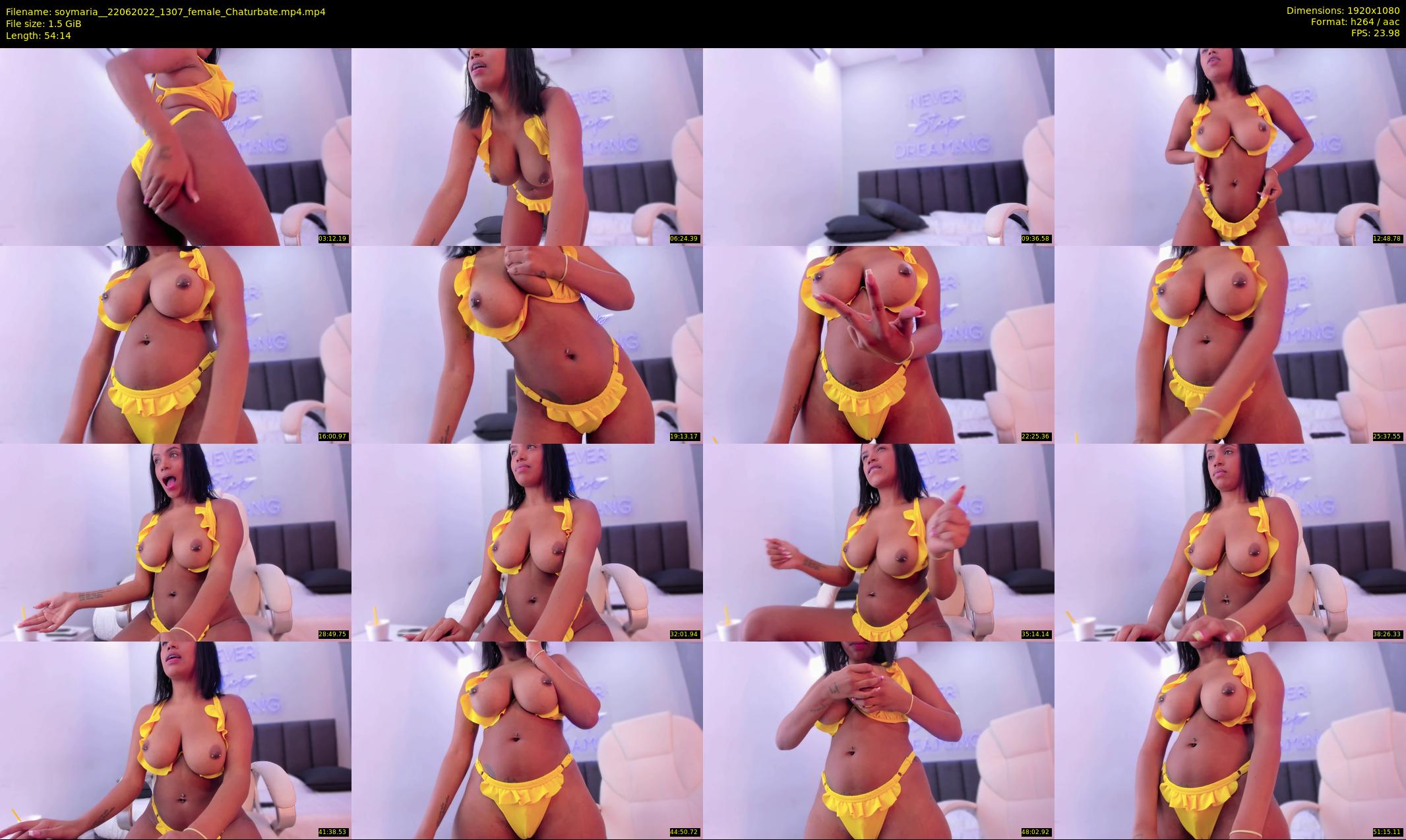 soymaria_ — 55 minute Chaturbate female cam show recording, 1080p, Jun 22, 2022