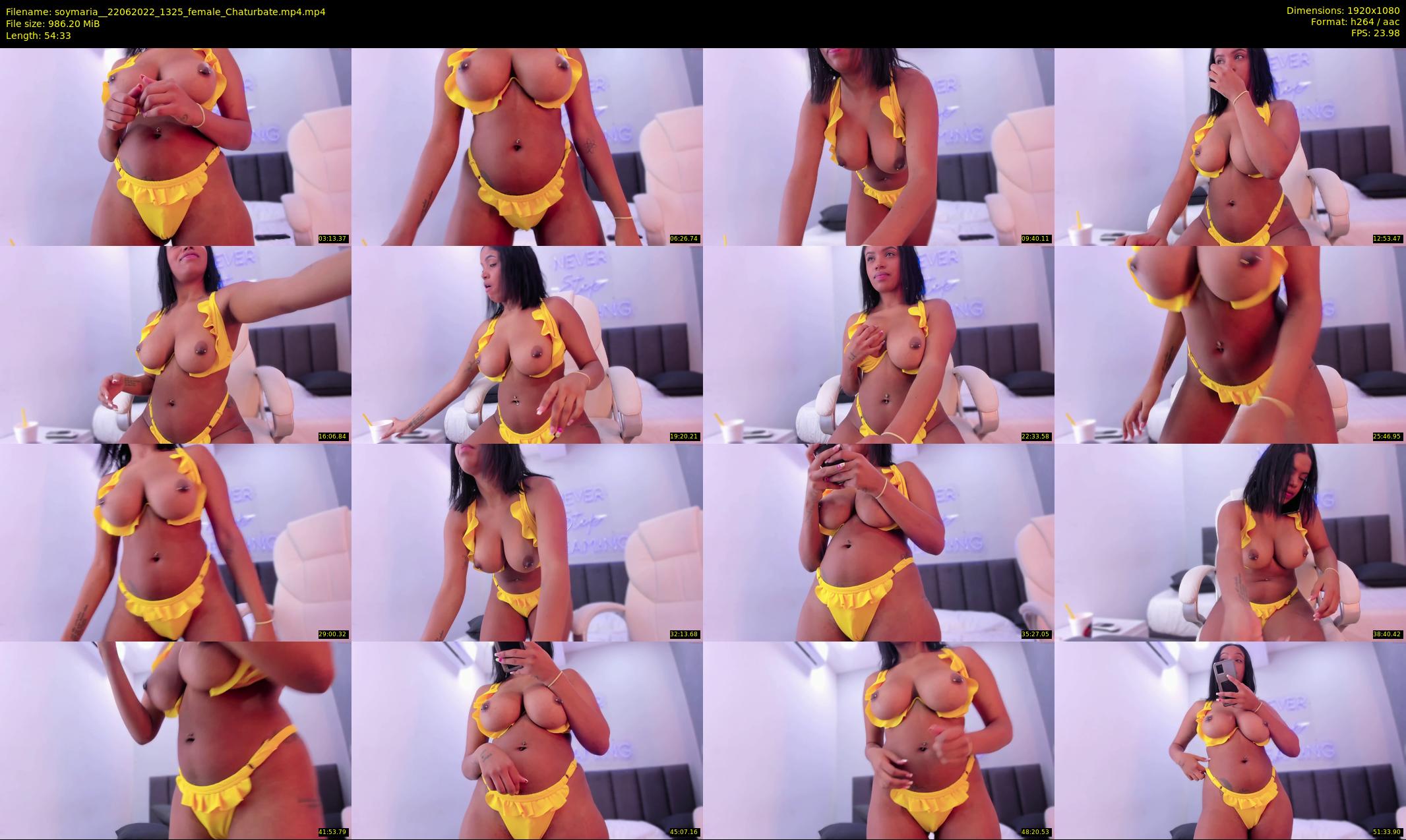 soymaria_ — 55 minute Chaturbate female cam show recording, 1080p, Jun 22, 2022