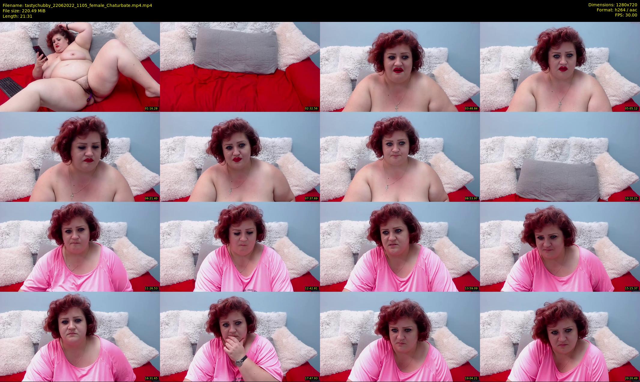 tastychubby — 22 minute Chaturbate female cam show recording, 720p, Jun 22, 2022