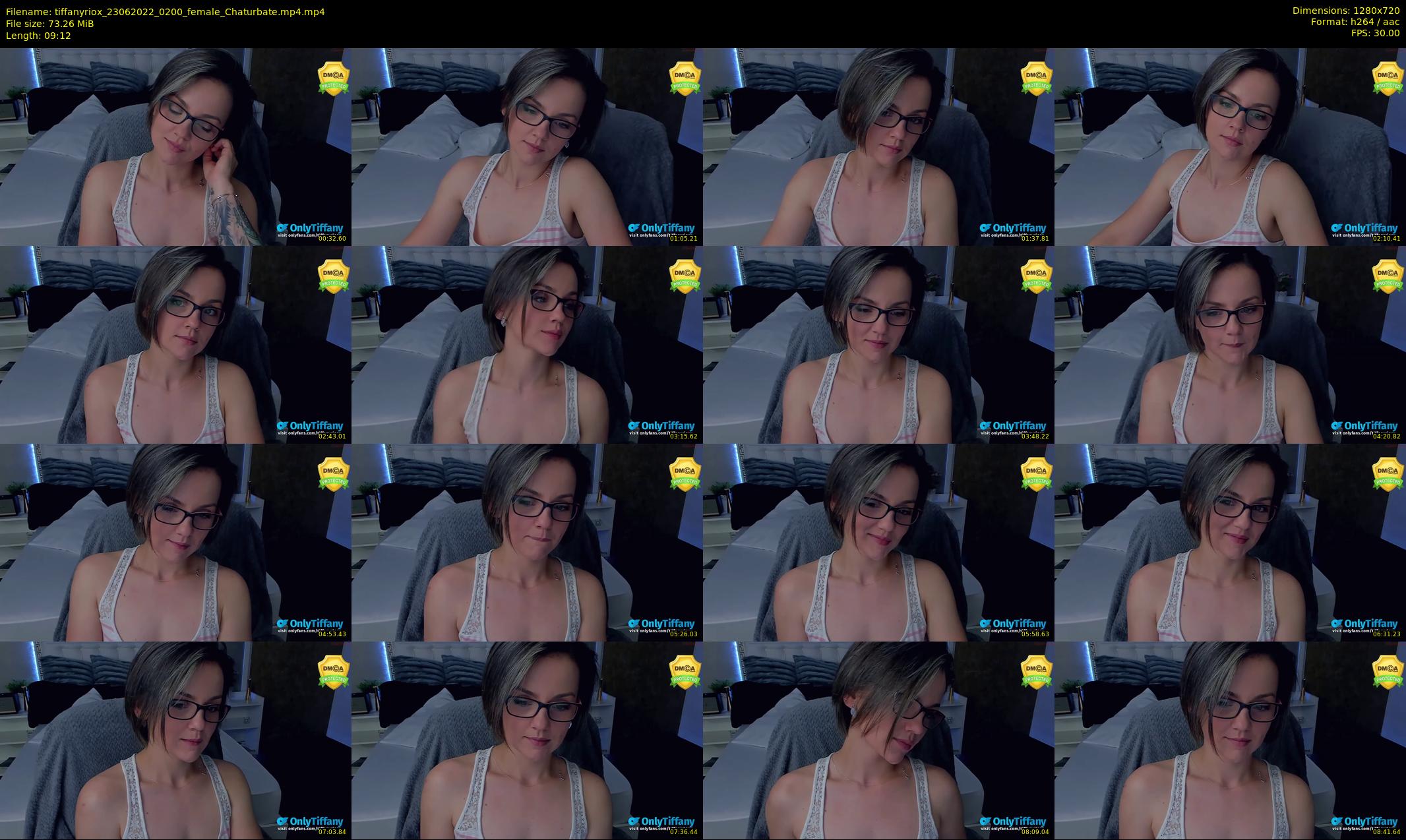 tiffanyriox — 10 minute Chaturbate female cam show recording, 720p, Jun 23, 2022