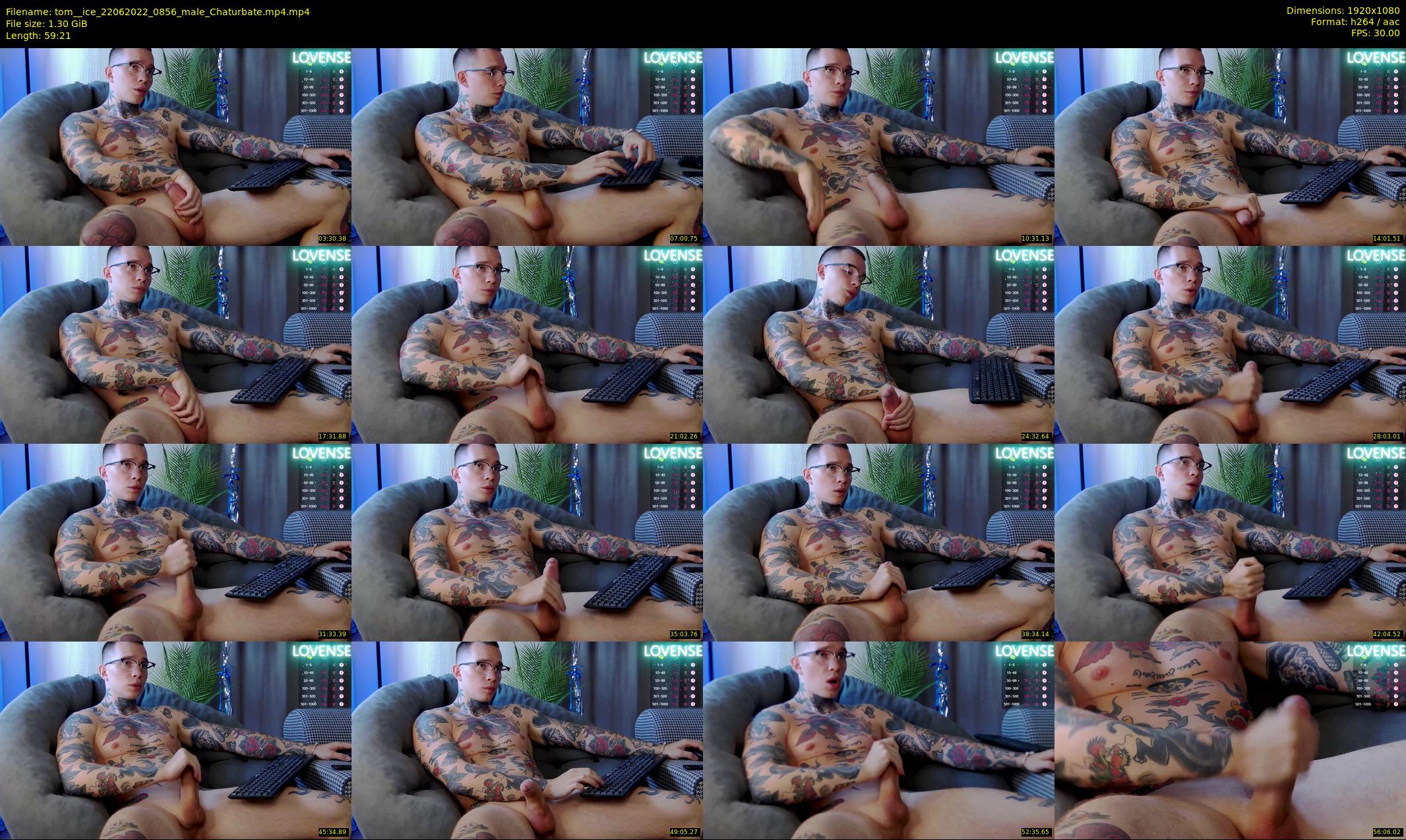 tom__ice — 60 minute Chaturbate male cam show recording, 1080p, Jun 22, 2022
