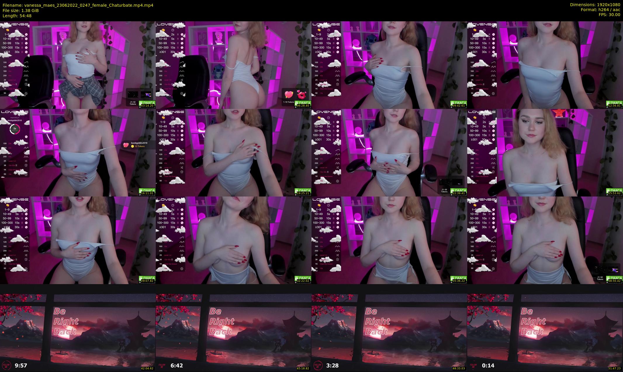 vanessa_maes — 55 minute Chaturbate female cam show recording, 1080p, Jun 23, 2022