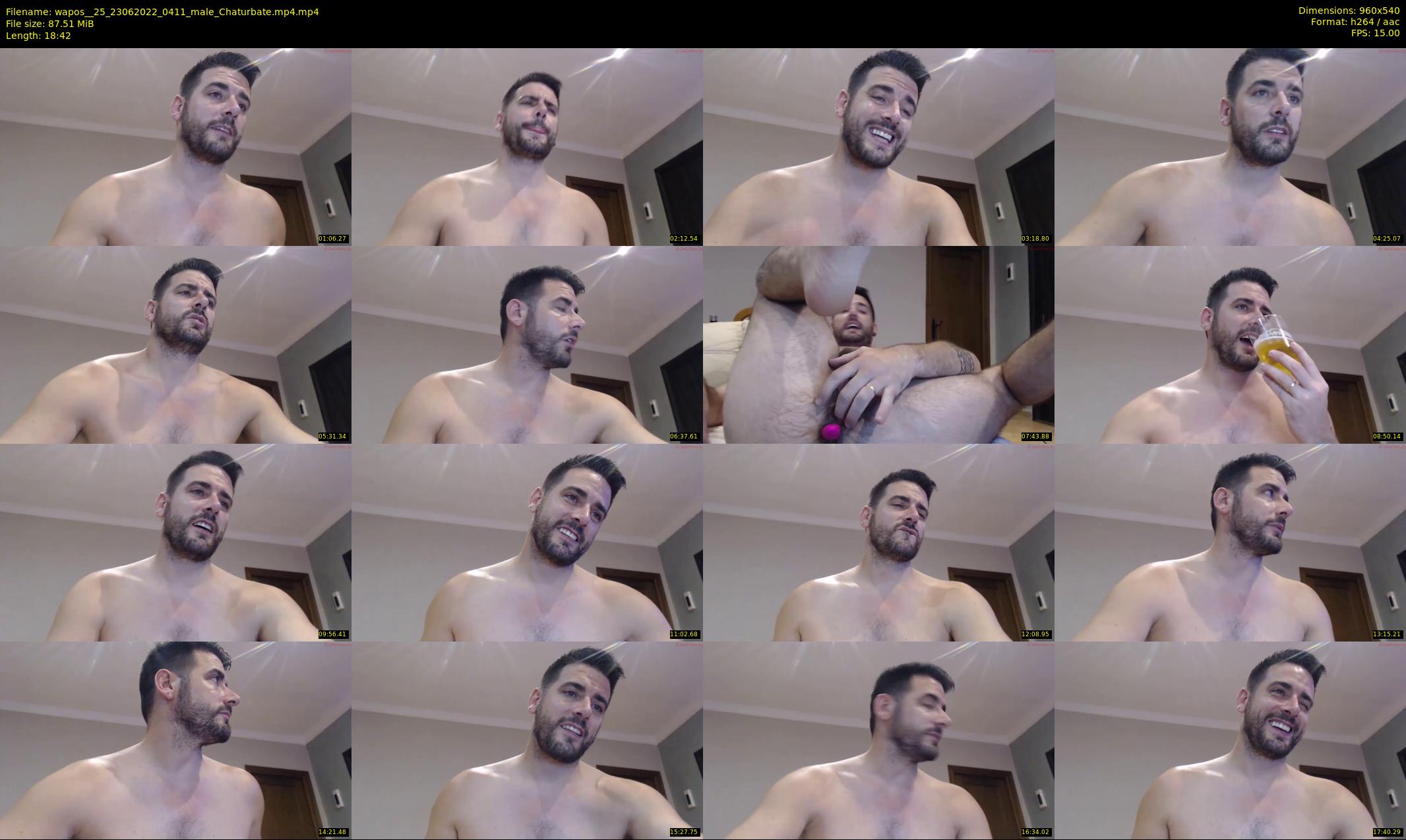 wapos__25 — 19 minute Chaturbate male cam show recording, 480p, Jun 23, 2022