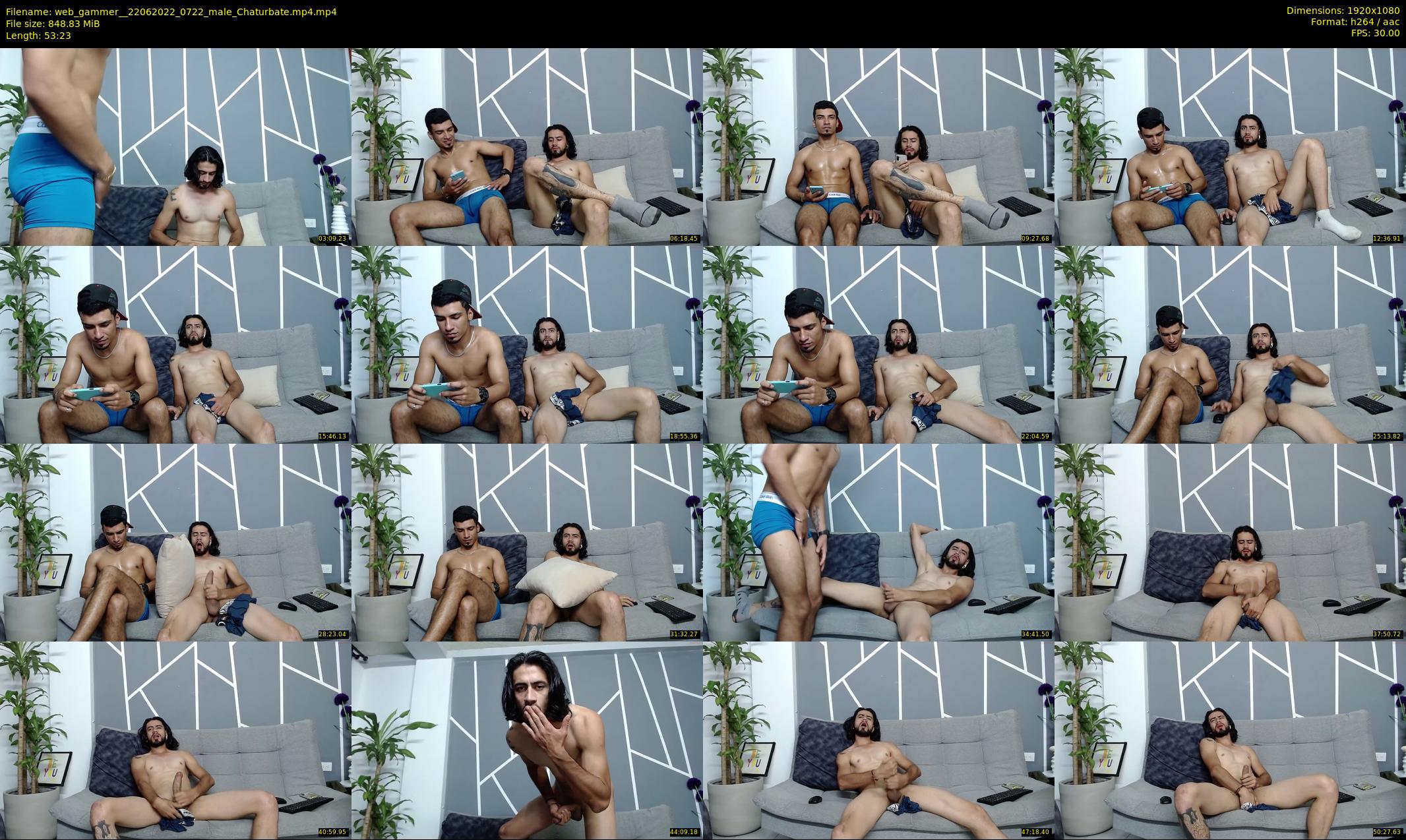 web_gammer_ — 54 minute Chaturbate male cam show recording, 1080p, Jun 22, 2022