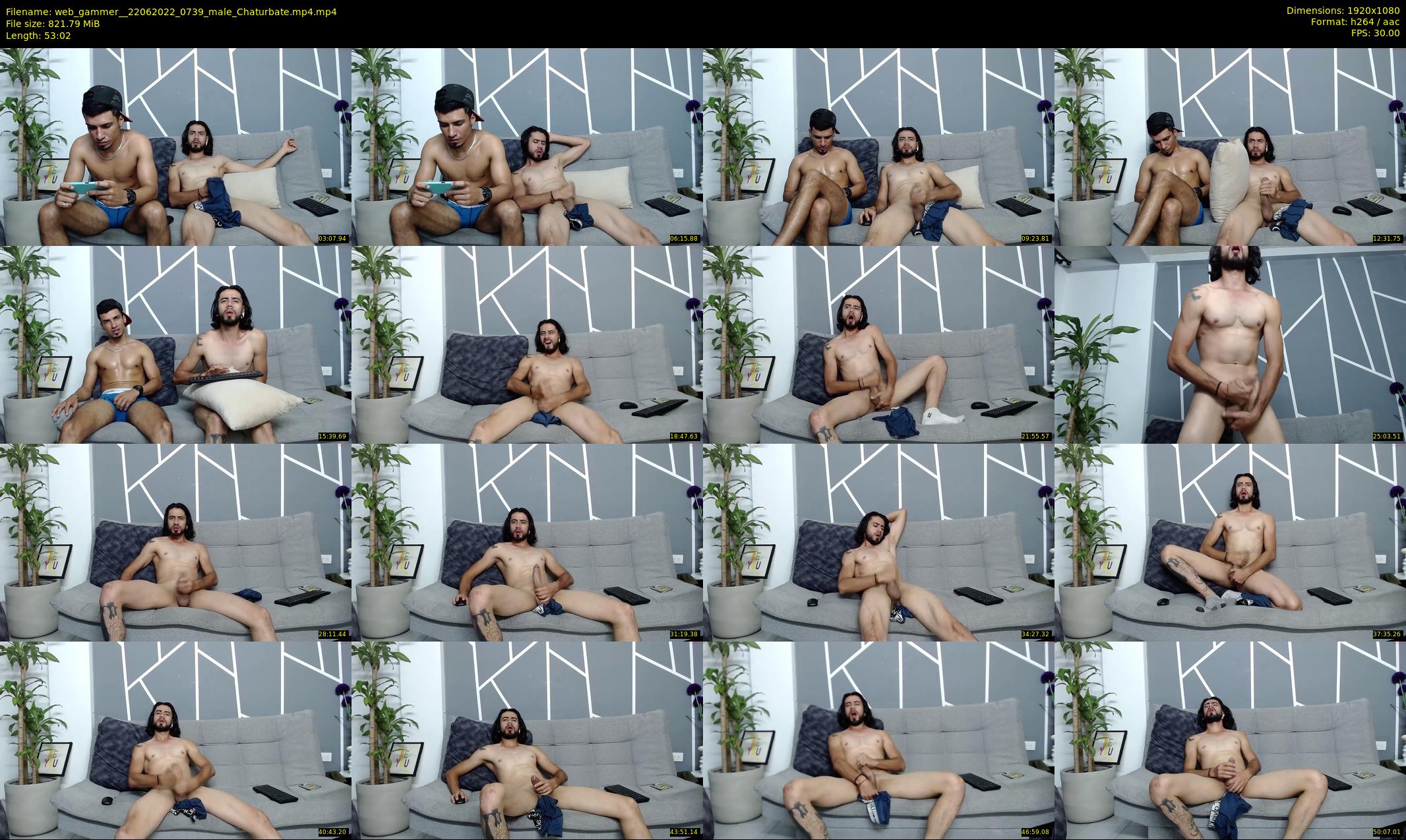 web_gammer_ — 54 minute Chaturbate male cam show recording, 1080p, Jun 22, 2022