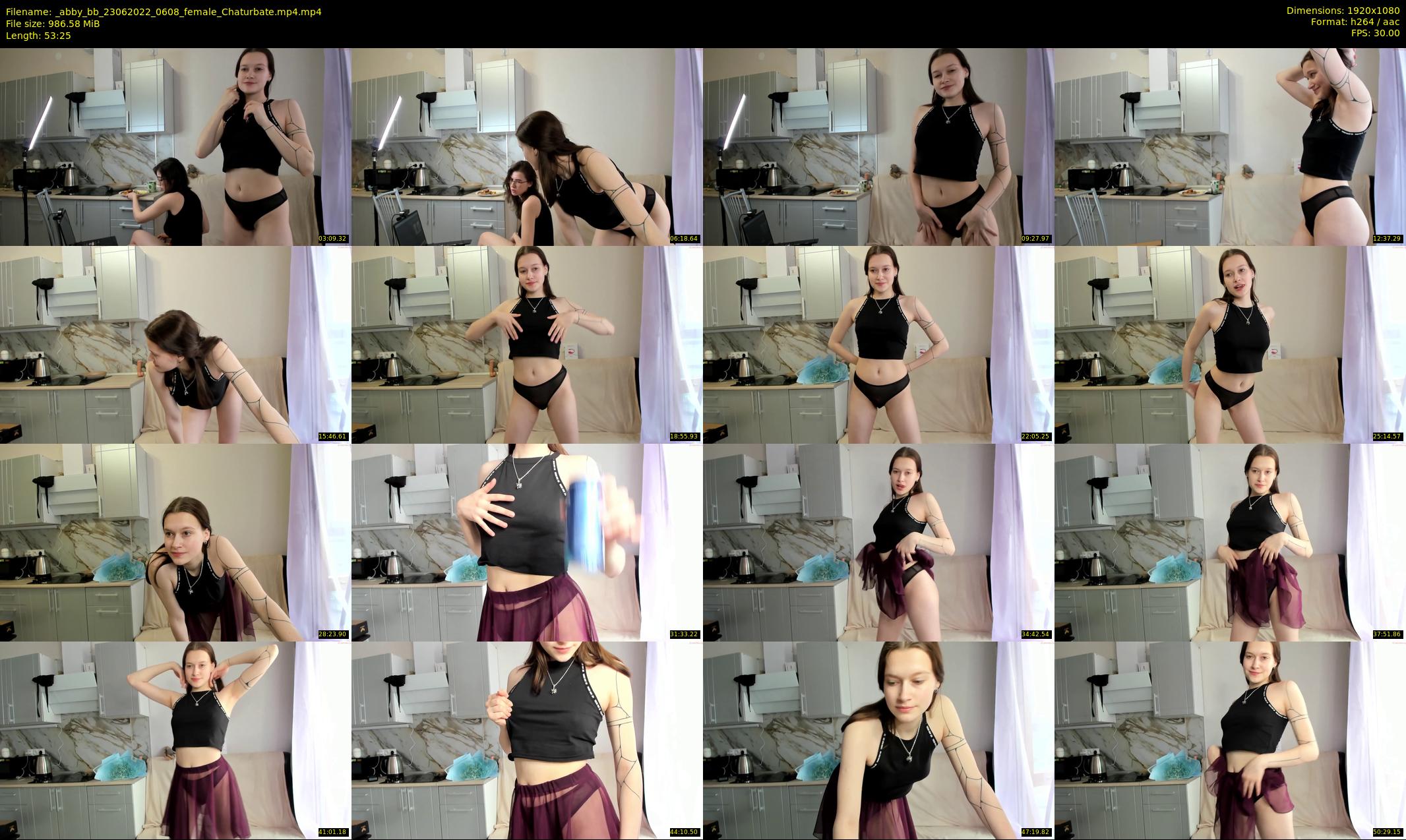 _abby_bb — 54 minute Chaturbate female cam show recording, 1080p, Jun 23, 2022