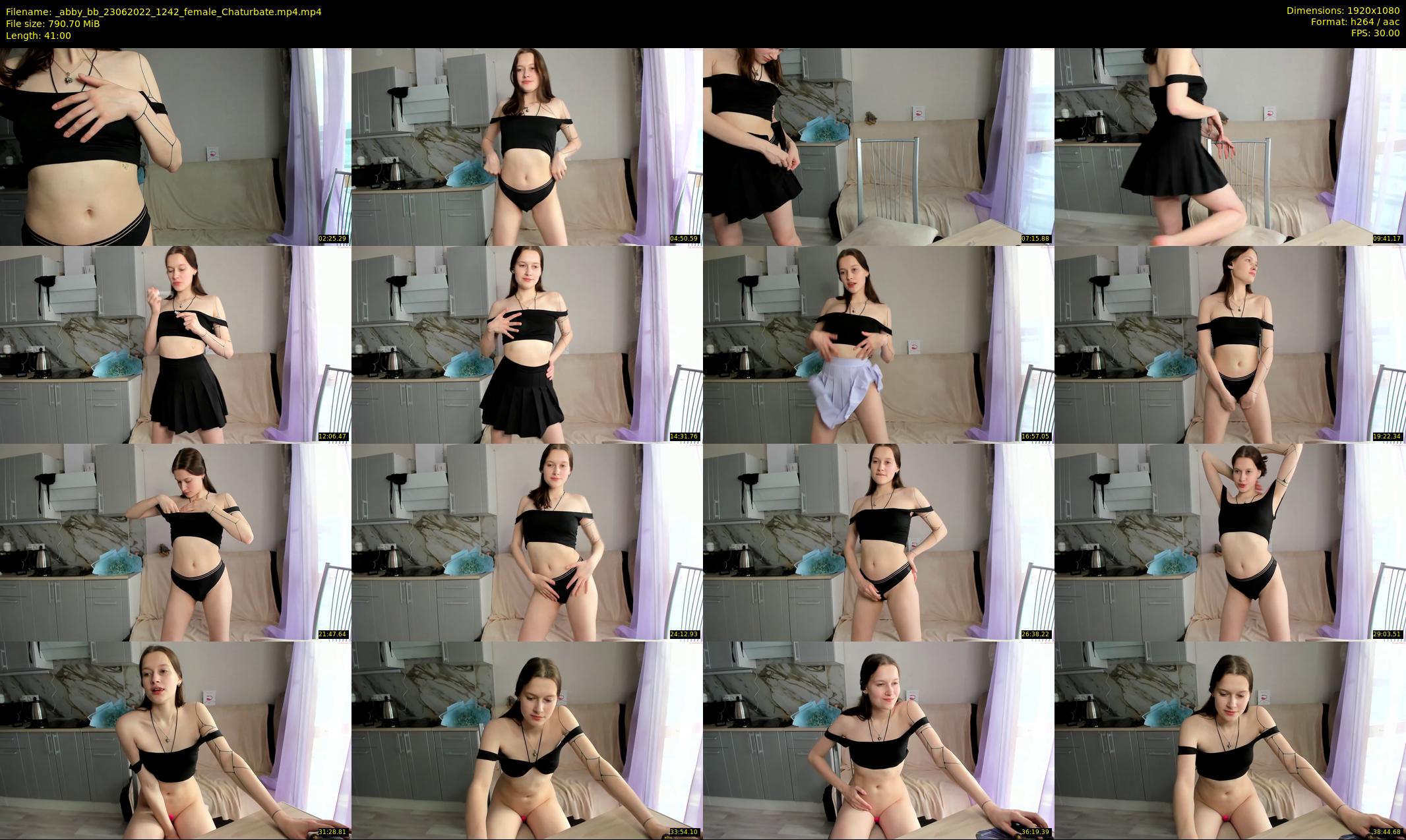 _abby_bb — 41 minute Chaturbate female cam show recording, 1080p, Jun 23, 2022
