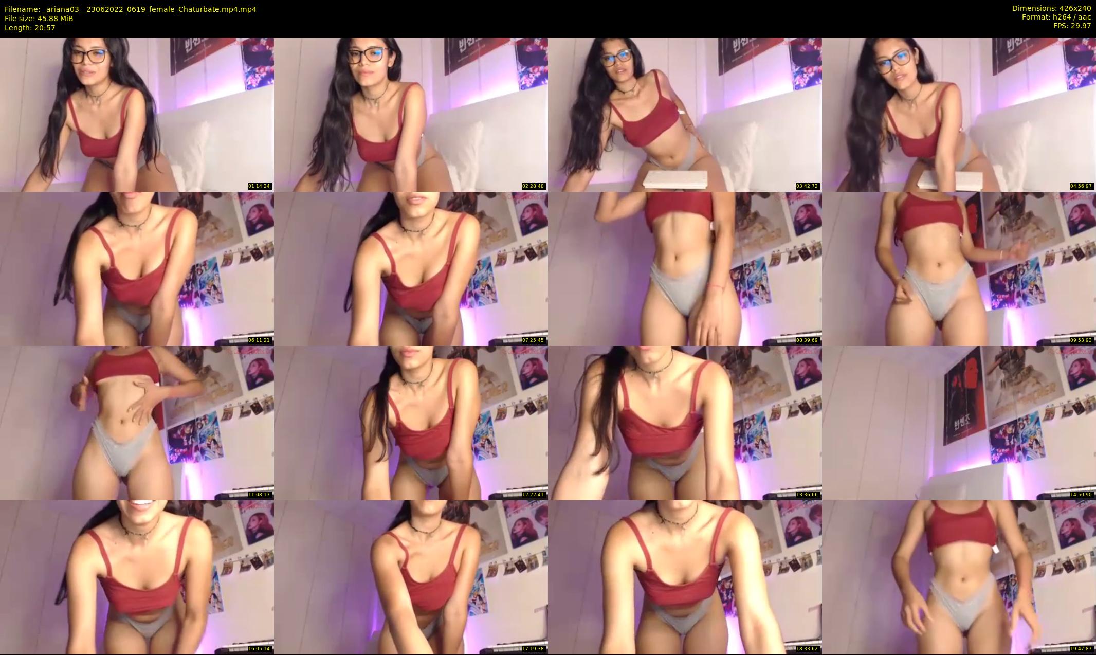 _ariana03_ — 21 minute Chaturbate female cam show recording, SD, Jun 23, 2022