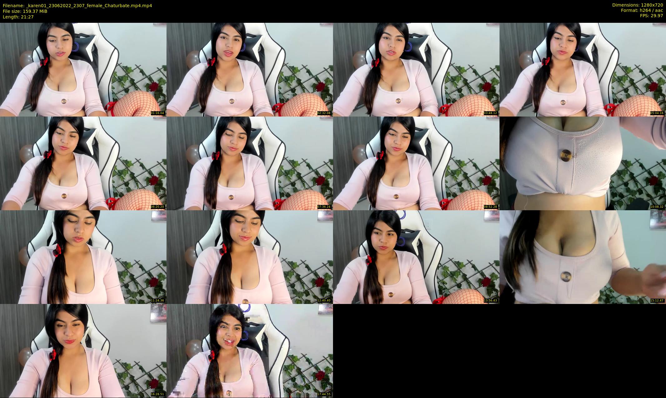 _karen01 — 22 minute Chaturbate female cam show recording, 720p, Jun 23, 2022