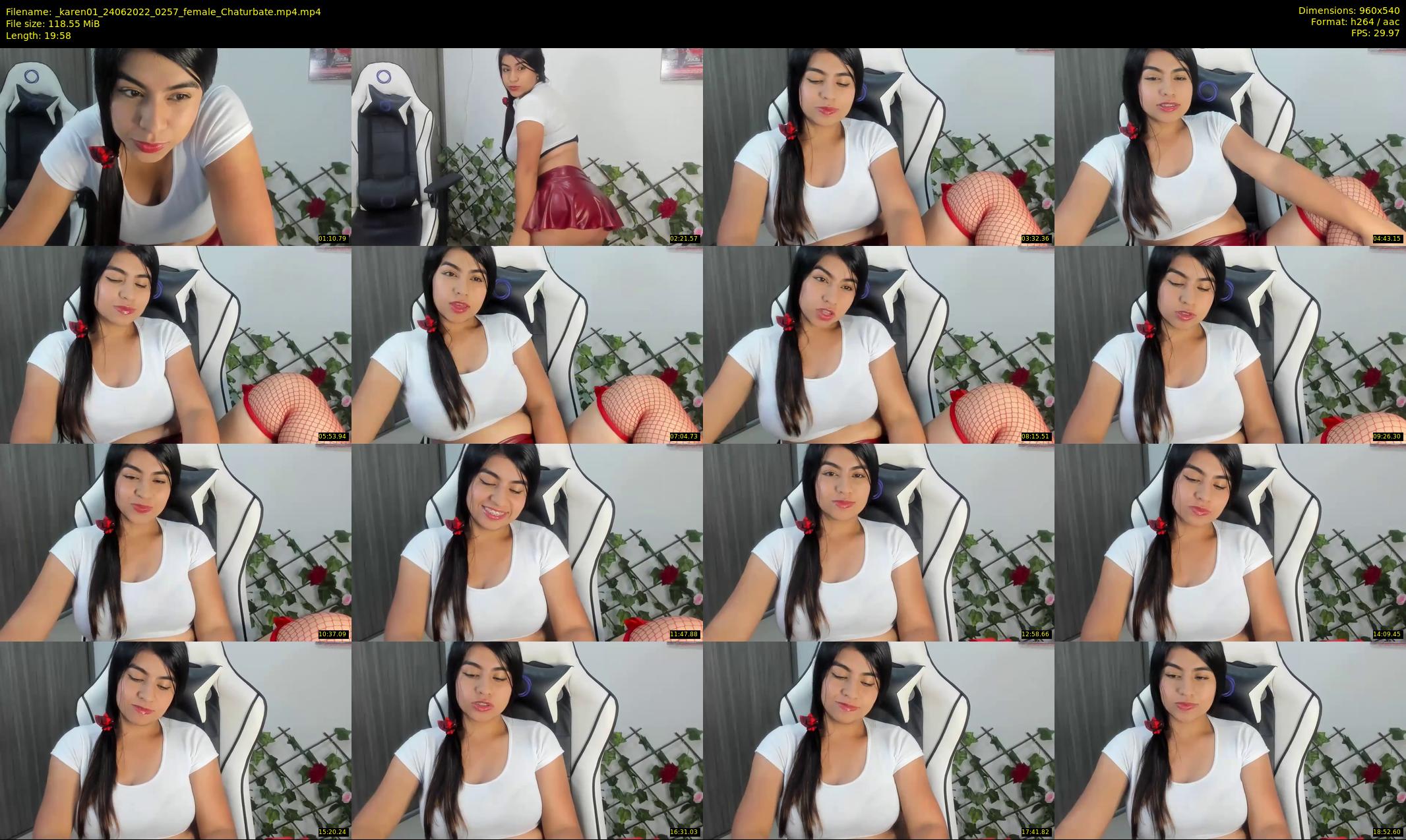 _karen01 — 20 minute Chaturbate female cam show recording, 480p, Jun 24, 2022