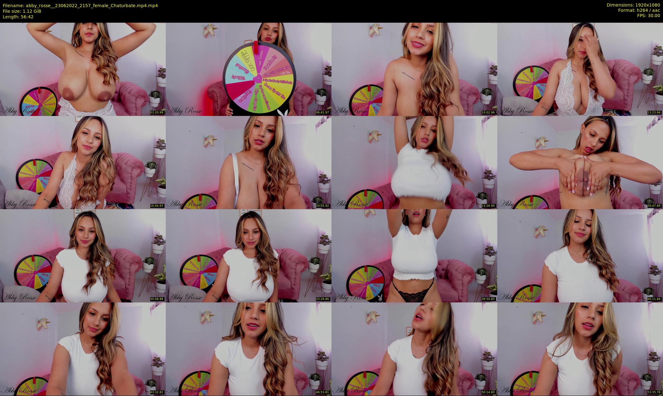 abby_rosse_ — 57 minute Chaturbate female cam show recording, 1080p, Jun 23, 2022