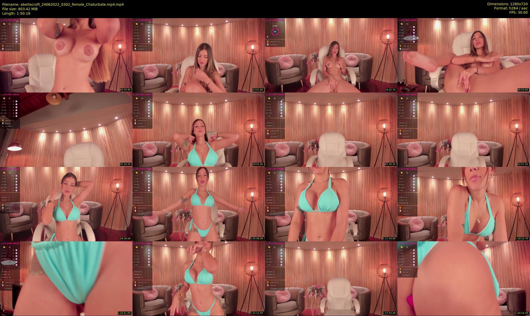 abellacroft — 111 minute Chaturbate female cam show recording, 720p, Jun 24, 2022