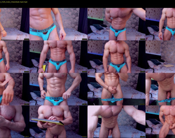 adam_muscle_ — 54 minute Chaturbate male cam show recording, 1080p, Jun 23, 2022