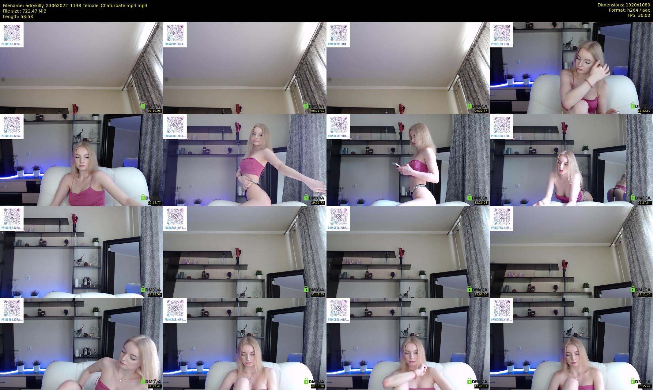 adrykilly — 54 minute Chaturbate female cam show recording, 1080p, Jun 23, 2022