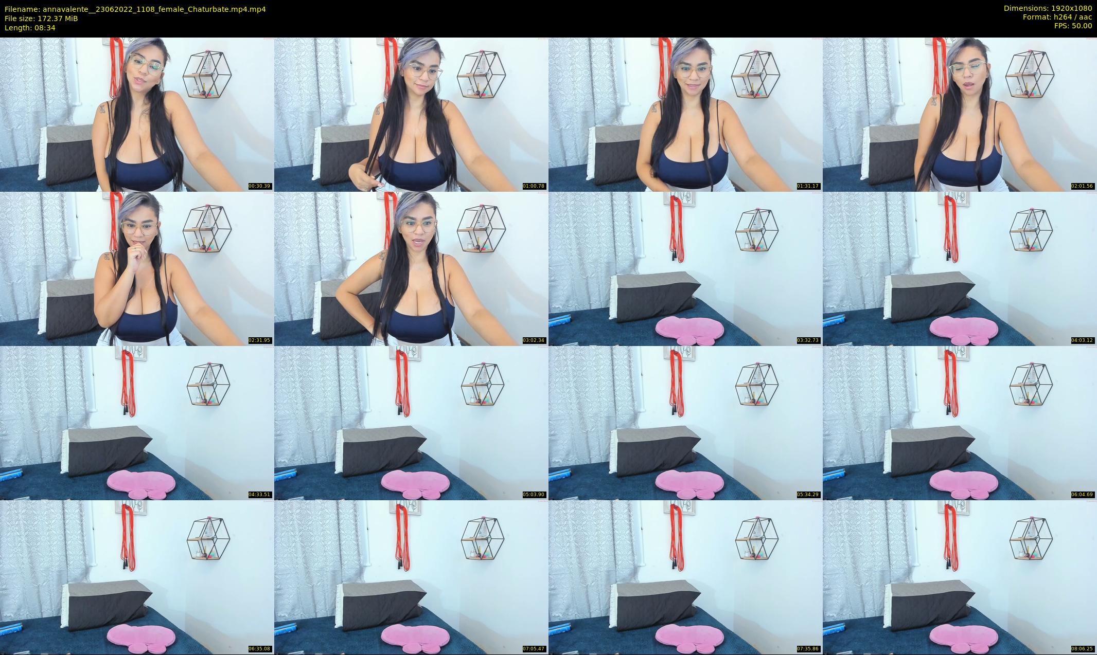 annavalente_ — 9 minute Chaturbate female cam show recording, 1080p, Jun 23, 2022