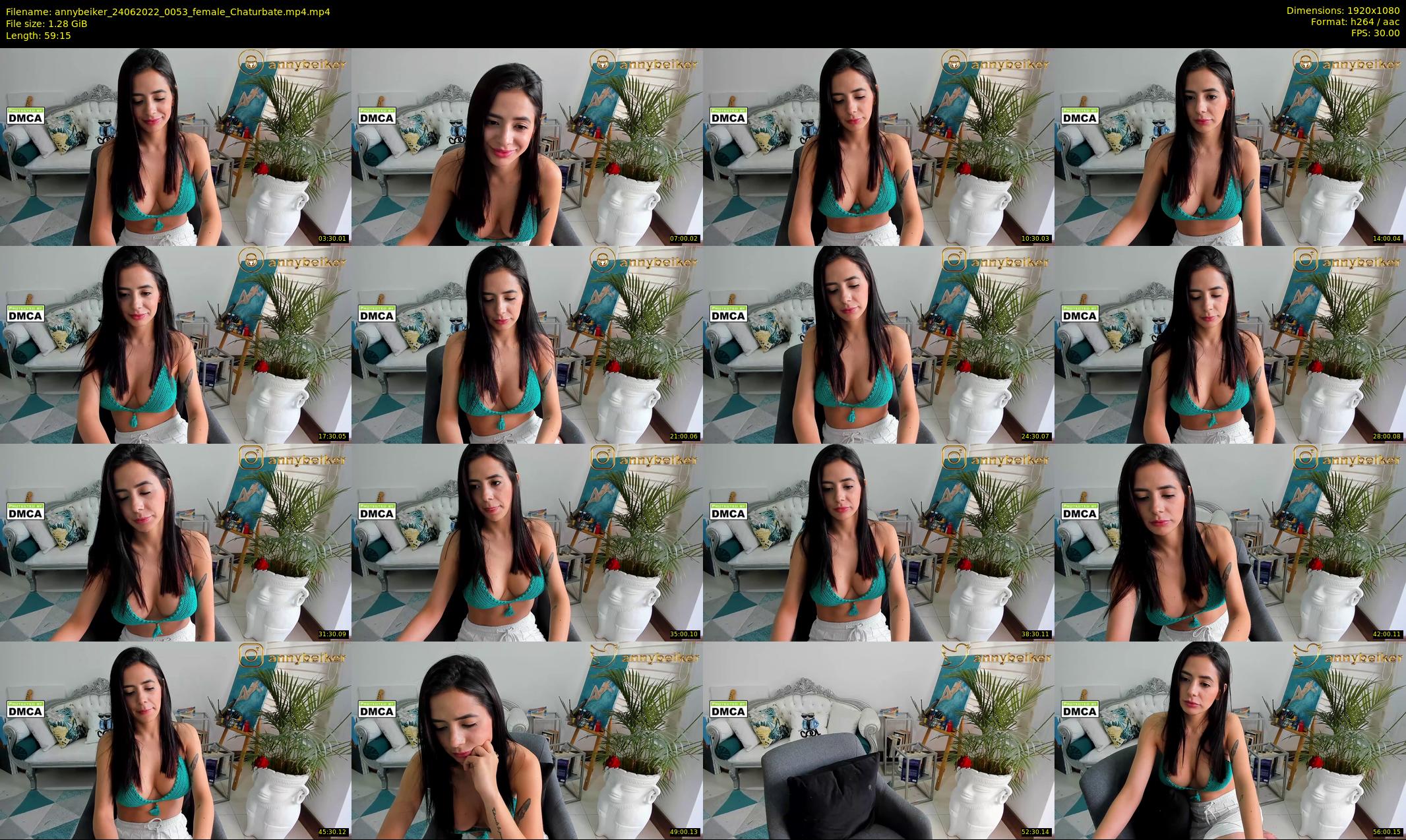annybeiker — 60 minute Chaturbate female cam show recording, 1080p, Jun 24, 2022